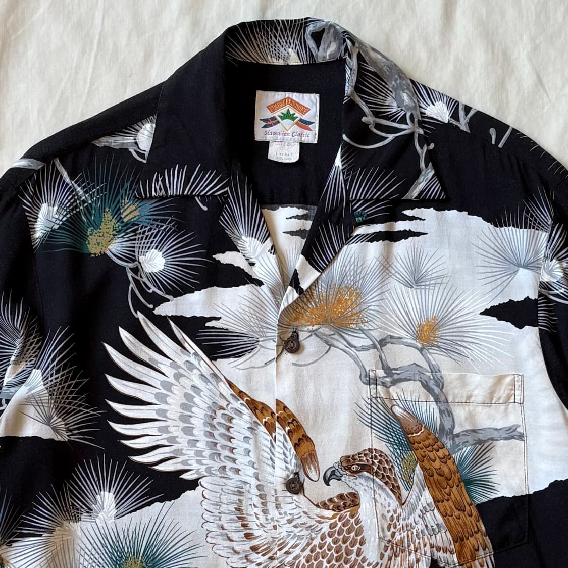 [S/97] 80s USA 레이온 하와이안 셔츠 상품이미지2