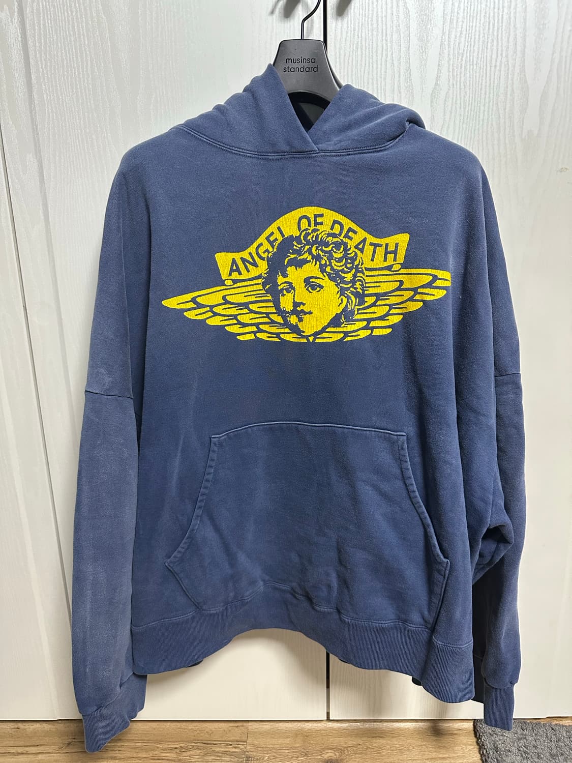 엔젤 후디 네이비 상품이미지1