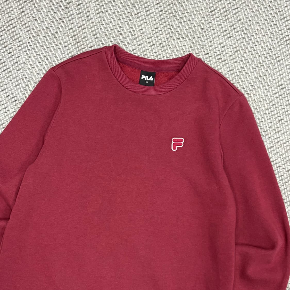 휠라 로고와펜 맨투맨 v1209 상품이미지3