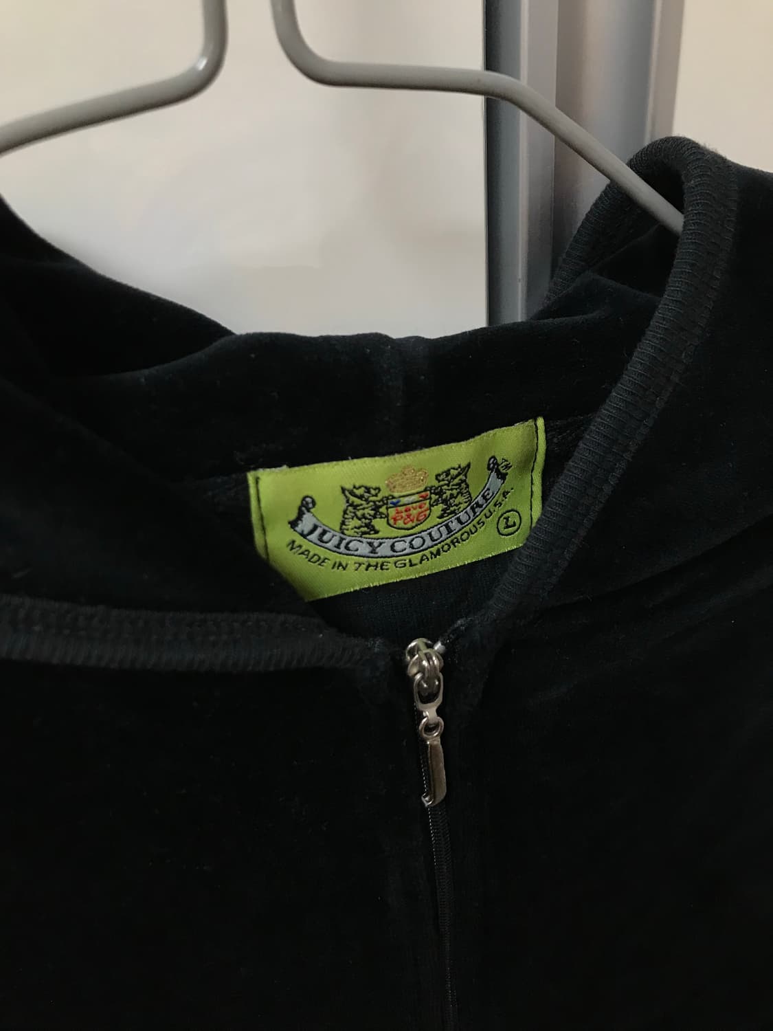 쥬시꾸뛰르 벨벳 후드집업 상품이미지3