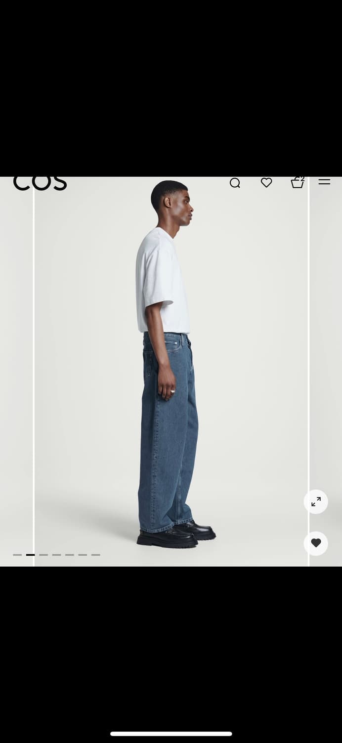 cos 맨즈 남자 가디건 자켓 청바지 판매 상품이미지7