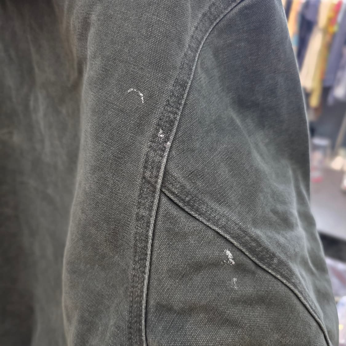 00s 칼하트 J130 모스그린 액티브자켓 2XL 상품이미지4