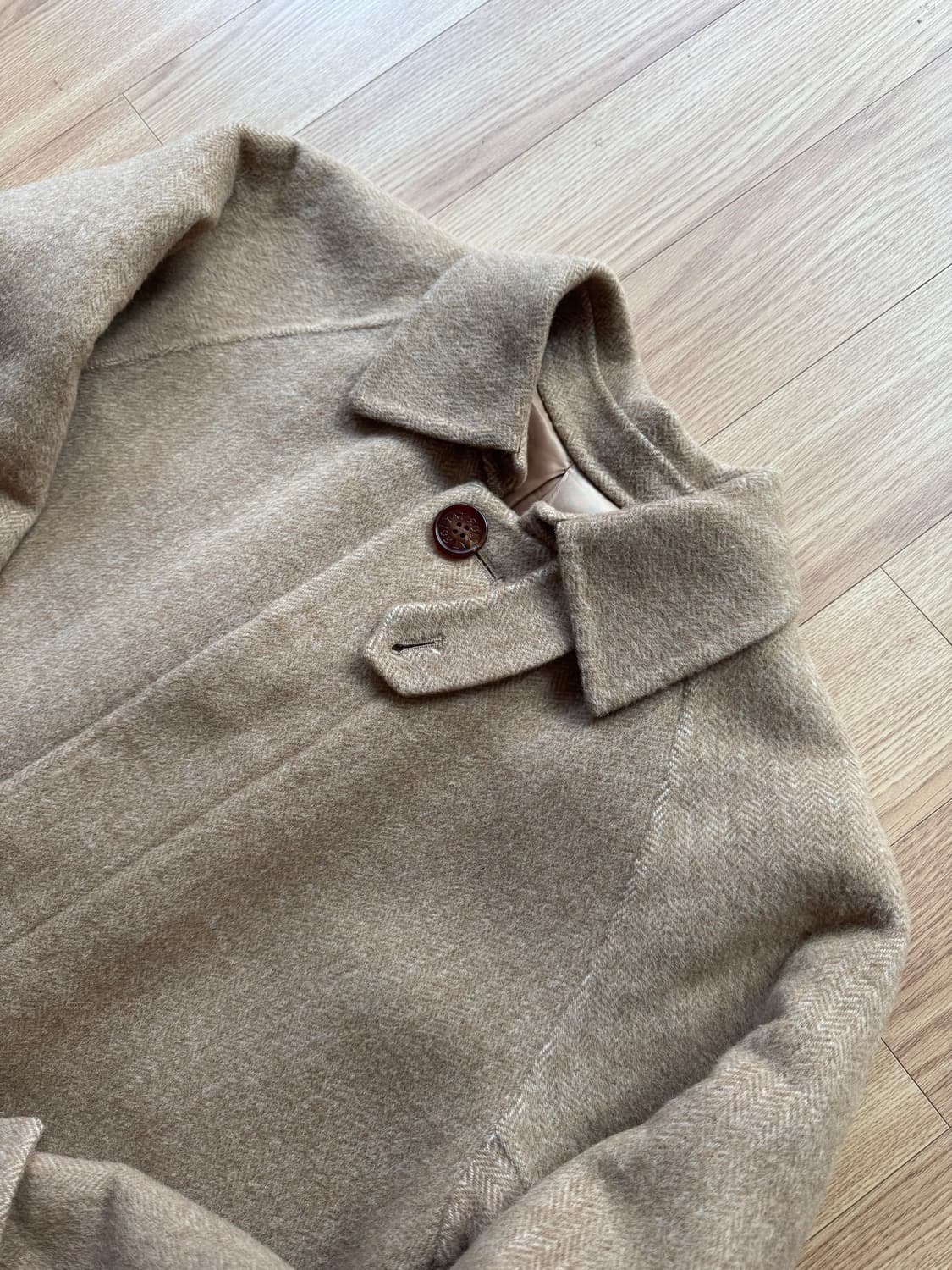 Roliat inverted pleats 발마칸 코트 46 (새상품) 상품이미지2