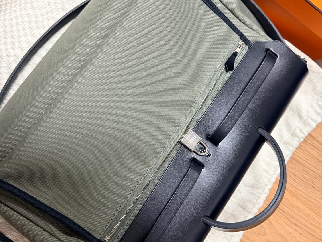 에르메스 에르백39 베르드그리 누아 상품이미지4