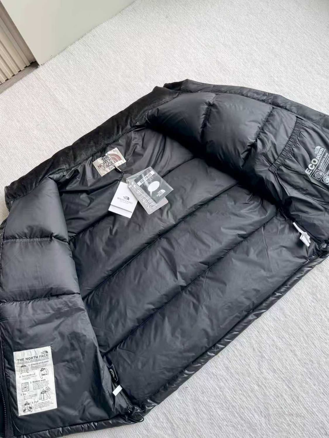 노스페이스 화이트 라벨 노벨티 눕시 RDS 다운 자켓 블랙 NJ1DQ51 상품이미지6