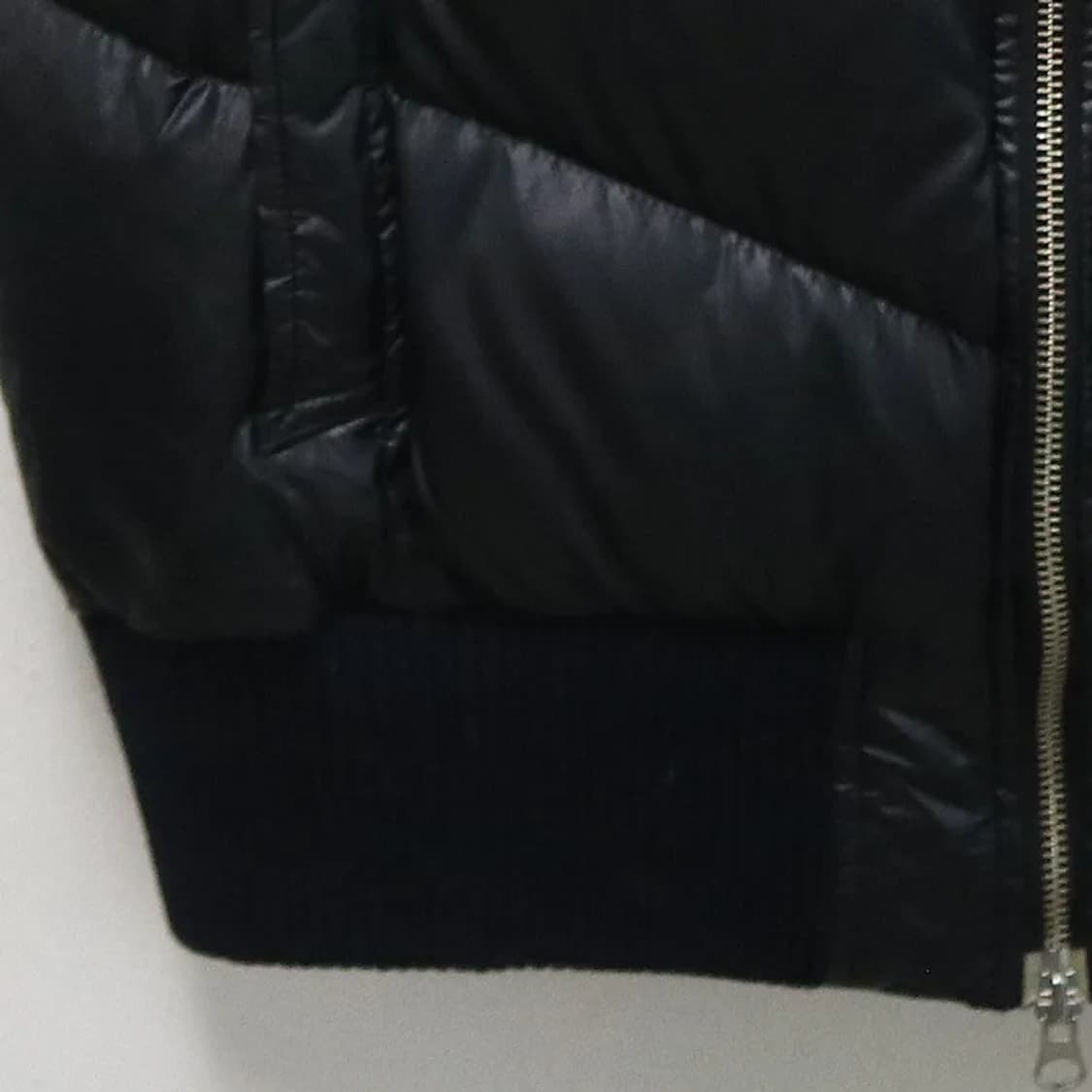 PAZZO DENIM STORE 블랙 다운 패딩 베스트 61296 상품이미지6