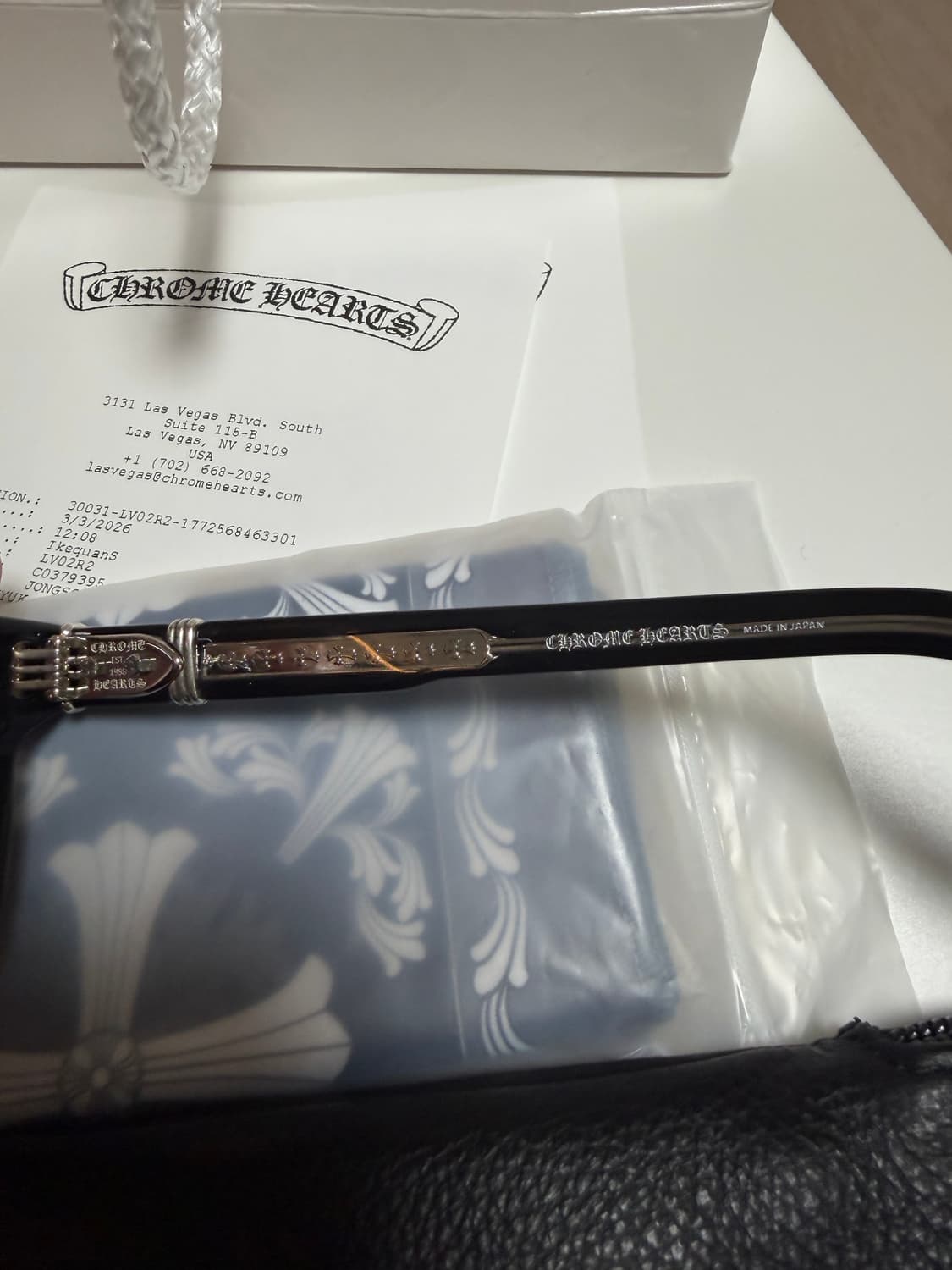 (새상품) 크롬하츠 셀리부시 안경 상품이미지4