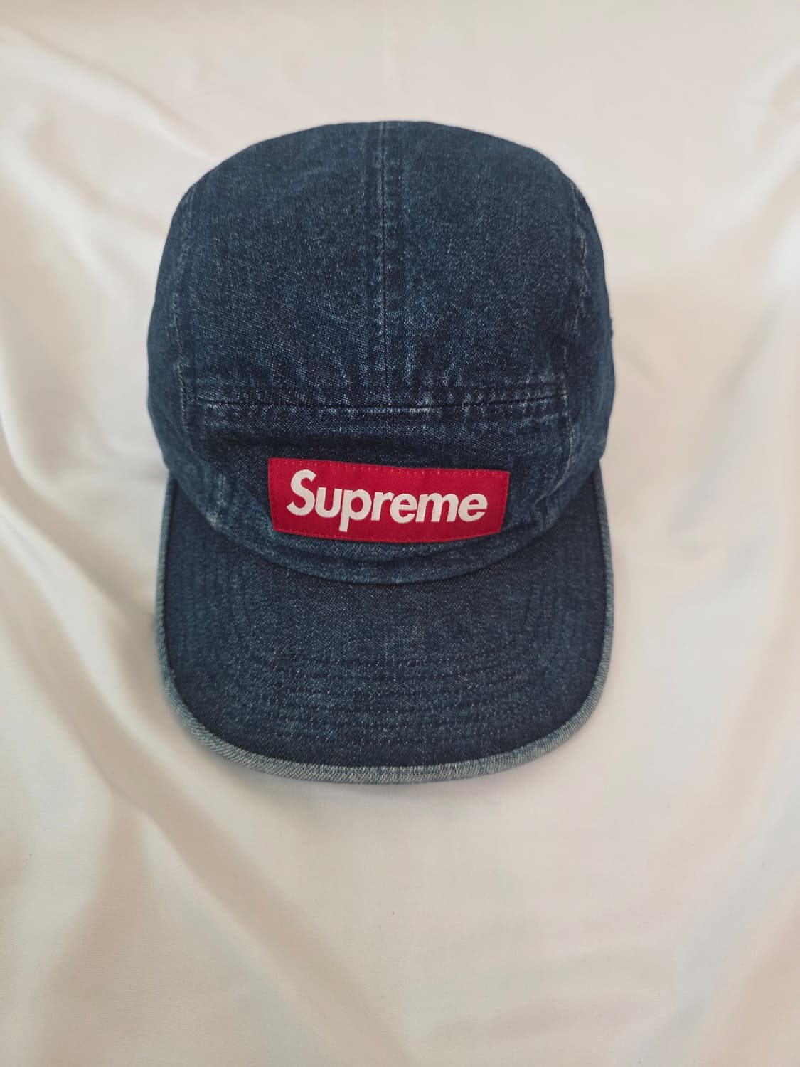 슈프림 워시드 치노 트윌 캠프캡 데님 상품이미지1