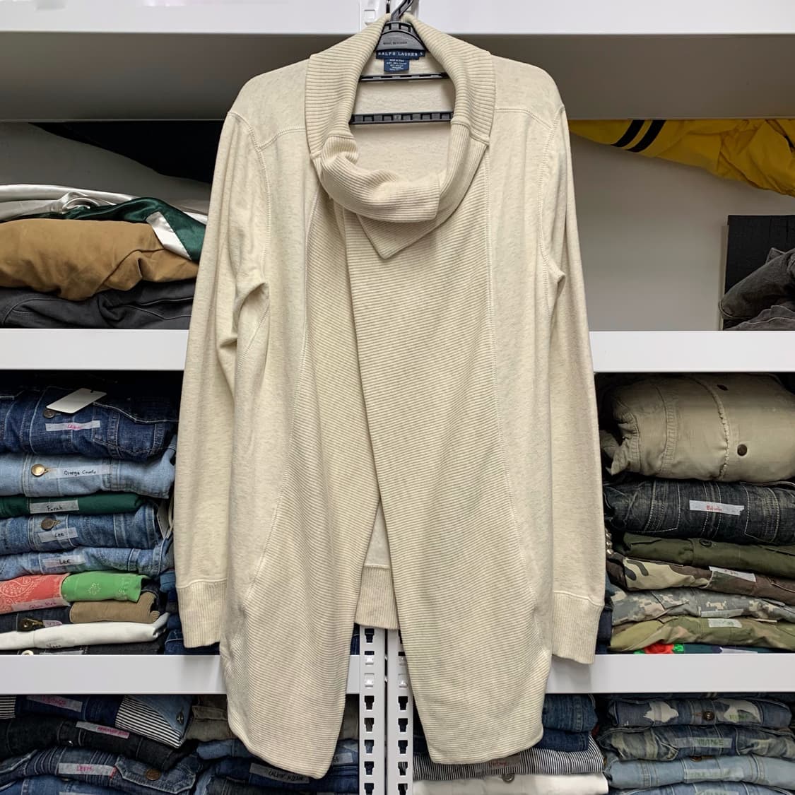 [S] 랄프로렌 숄카라 롱가디건 상품이미지2