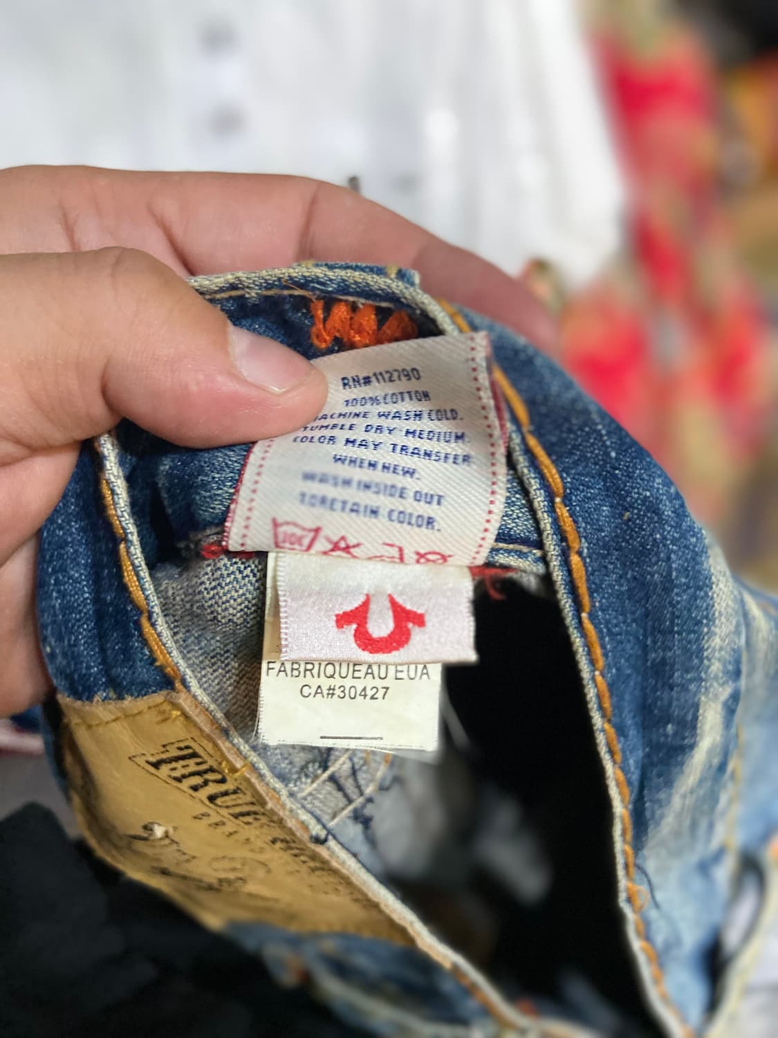 True Religion 트루릴리젼 조이 슈퍼 부츠컷 팬츠 상품이미지9