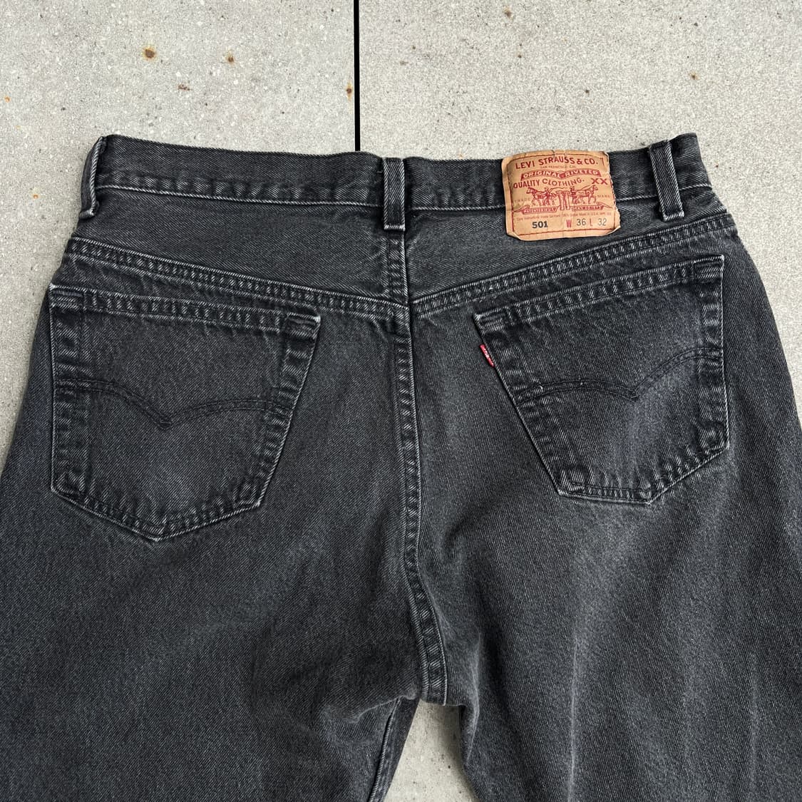 90s USA Vintage Levis 501-0660 W36 L32 상품이미지8