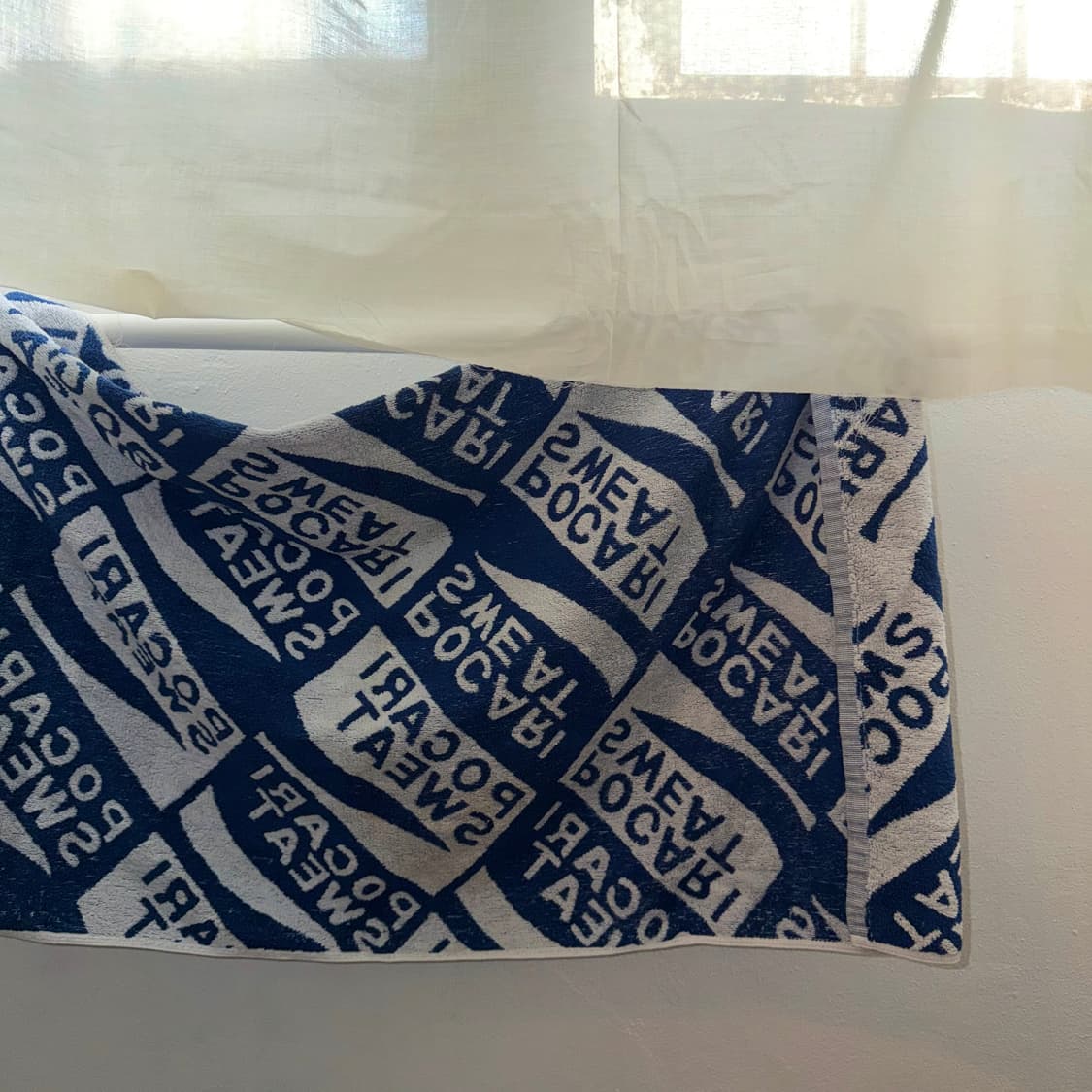 90s POCARI SWEAT 자카드 로고 타월 상품이미지6