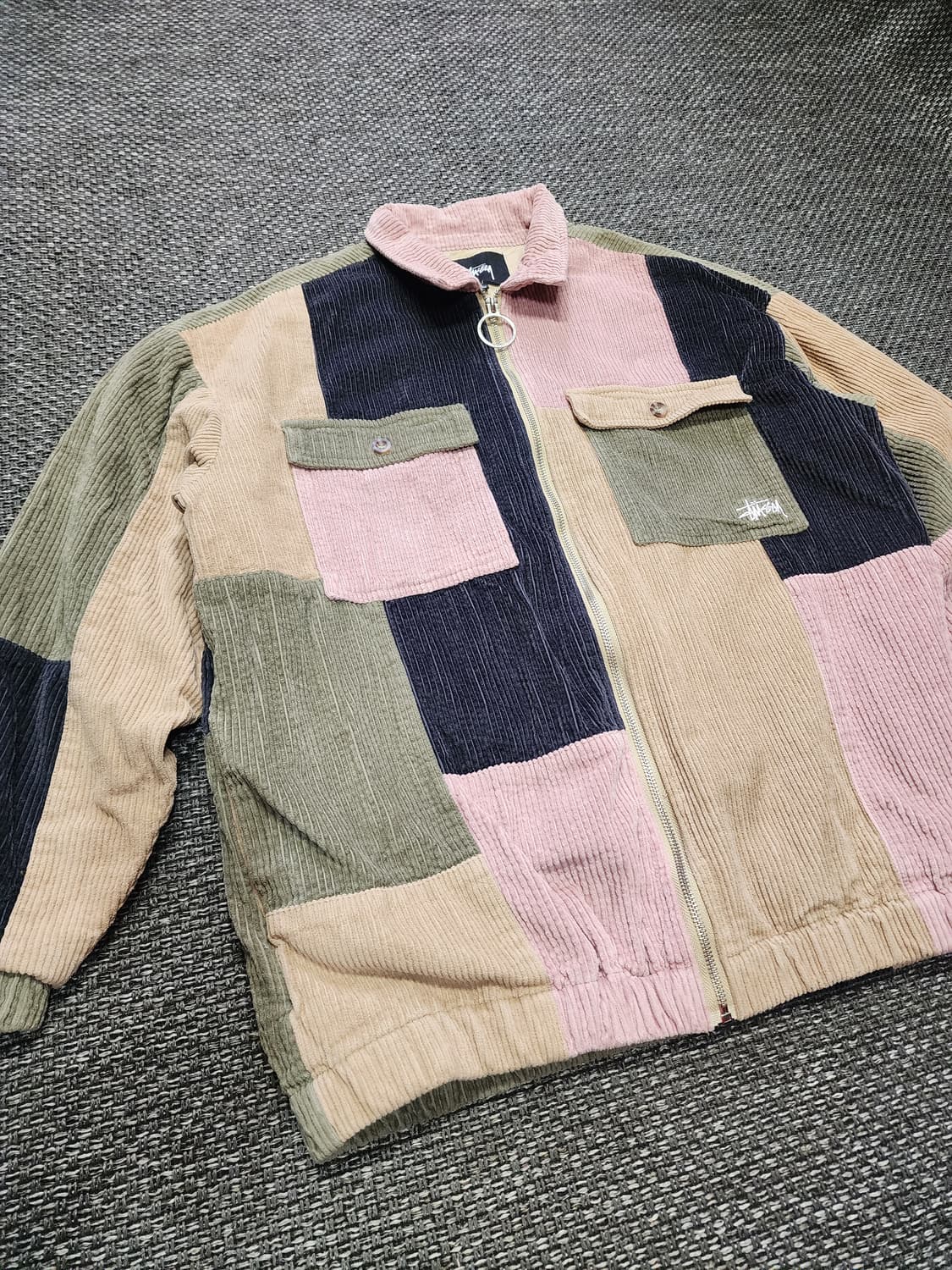 스투시 코듀로이 패치워크 자켓  S사이즈 상품이미지6