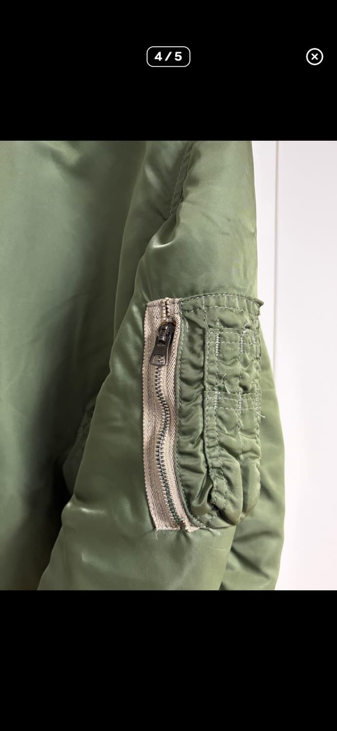 80s 알파 인더스트리 ma-1 usa 상품이미지4