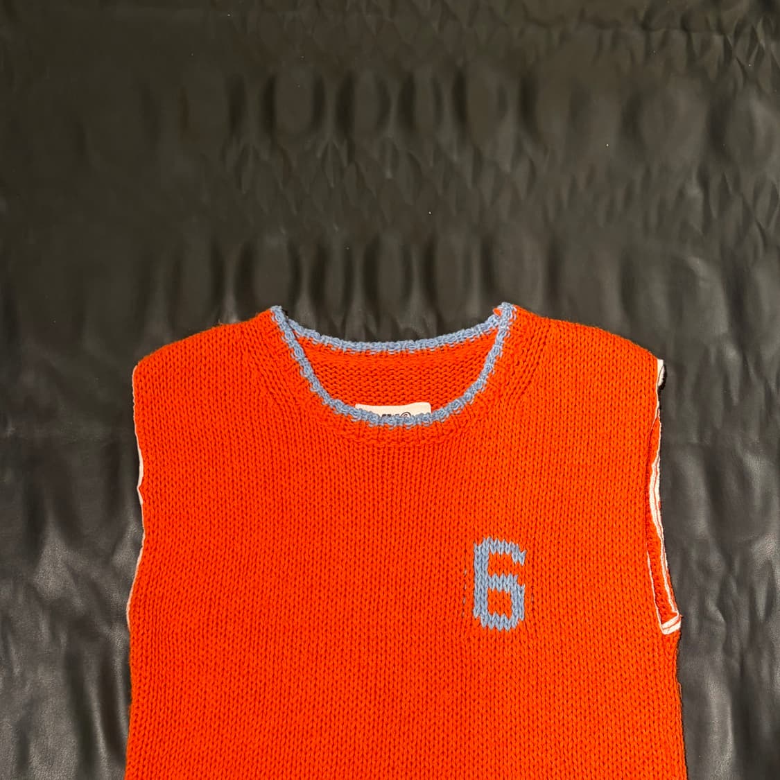 메종마르지엘라 오렌지 니트 베스트 상품이미지3