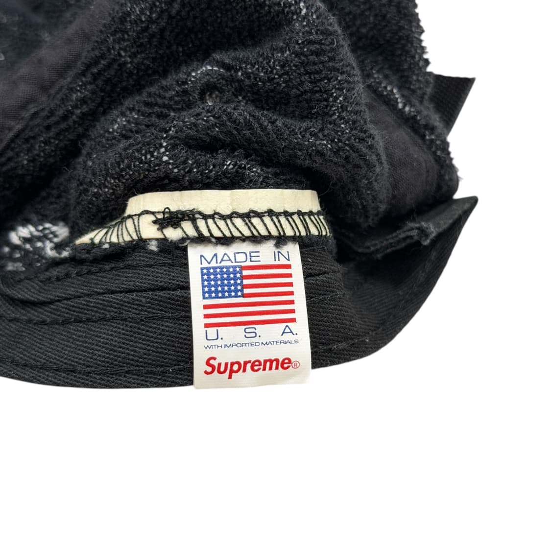 22SS 슈프림 테리 스펠아웃 캠프캡 모자 상품이미지5