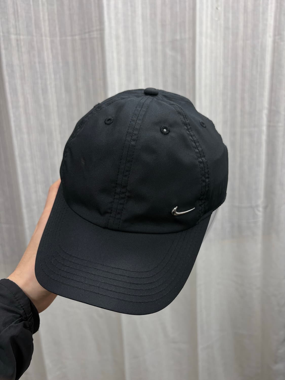 나이키 드라이핏 메탈 크롬 스우시 러닝 볼캡 모자 상품이미지1