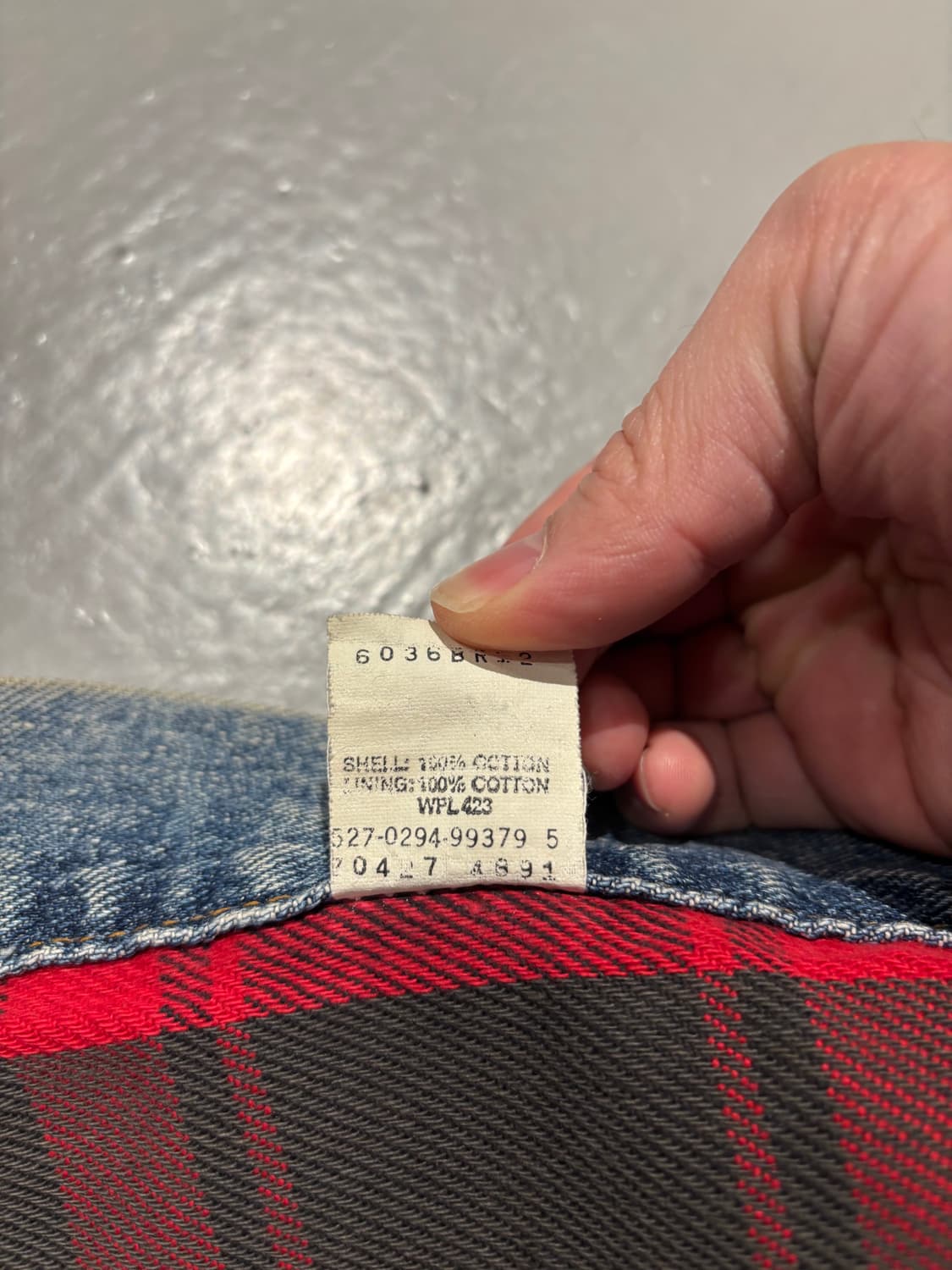 90's 리바이스 3세대 데님 자켓   상품이미지9