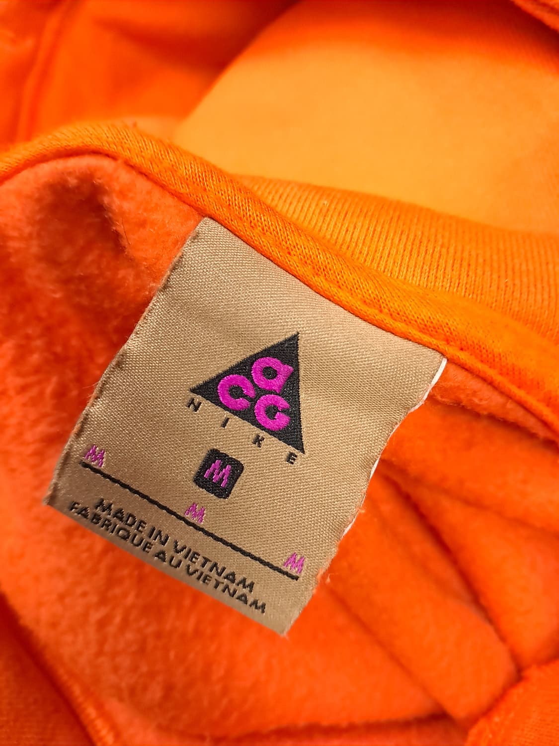 오리지날 나이키 ACG 오렌지 후드자켓 상품이미지4