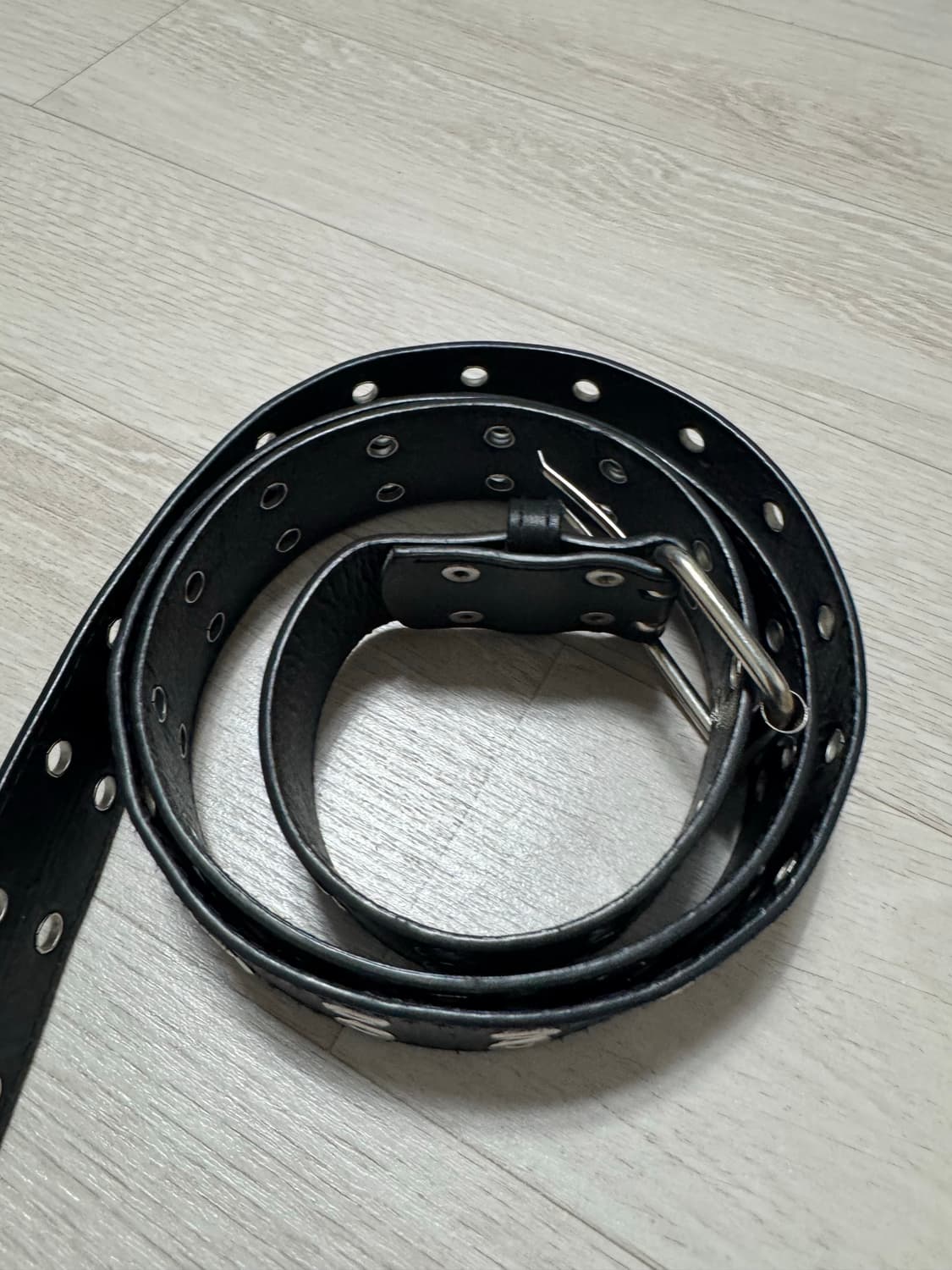 Mjd 카미엔 더블홀 느낌 아일릿 벨트 상품이미지2