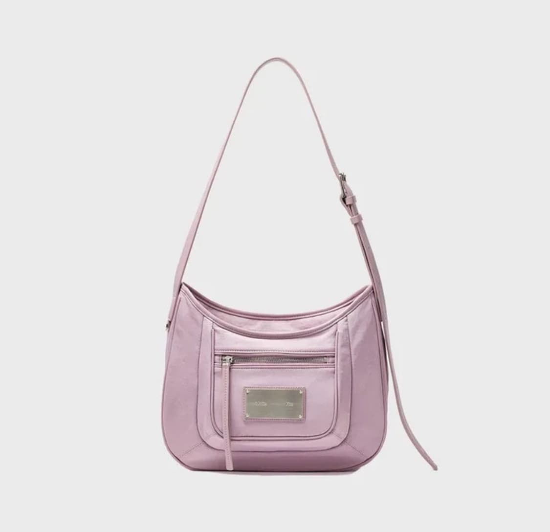 마뗑킴 NYLON POCKET BAG IN LILAC 상품이미지1