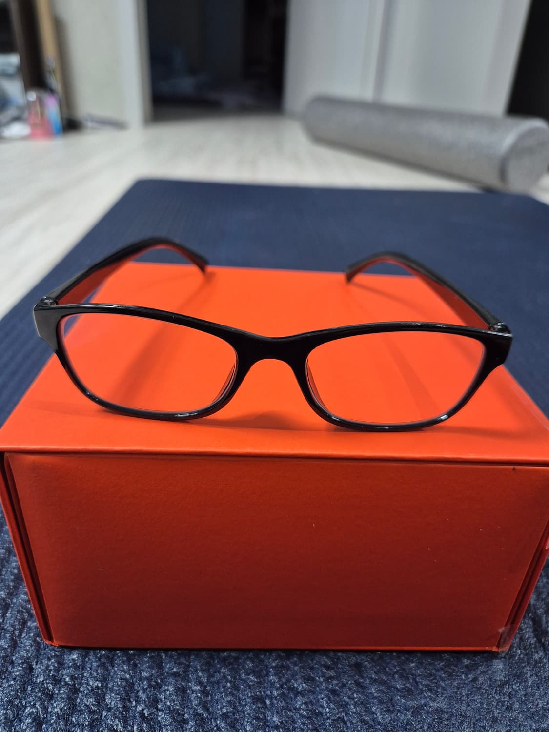 검정 뿔테 안경 (도수없음) 상품이미지1