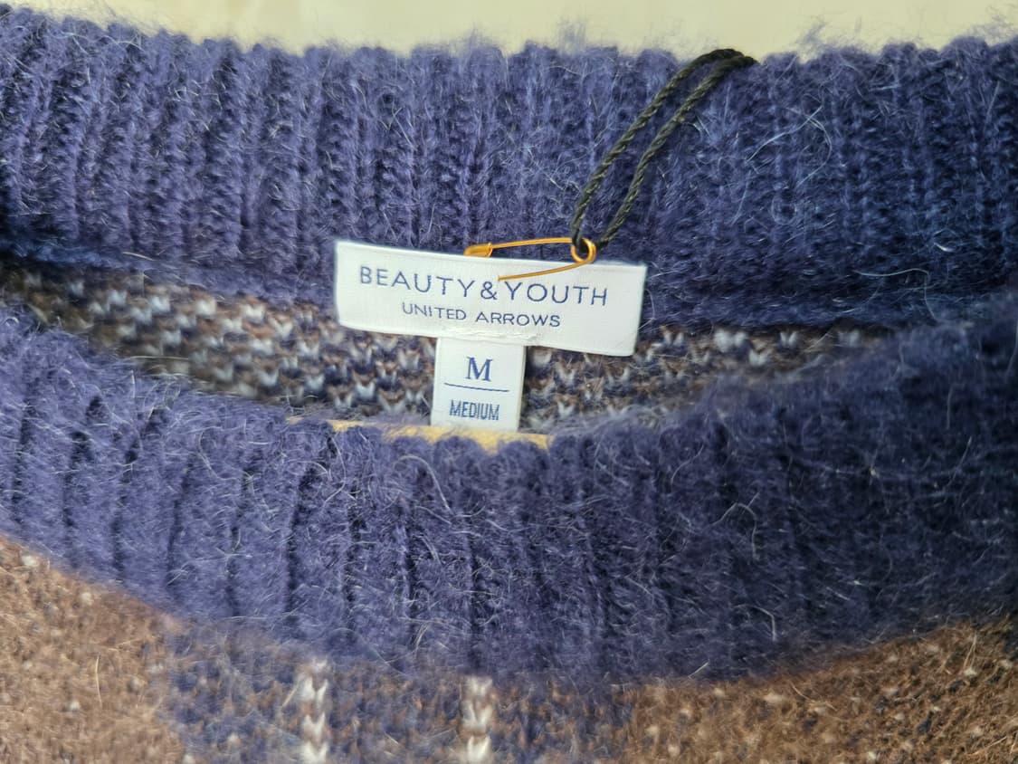 남자 체크니트 상품이미지4