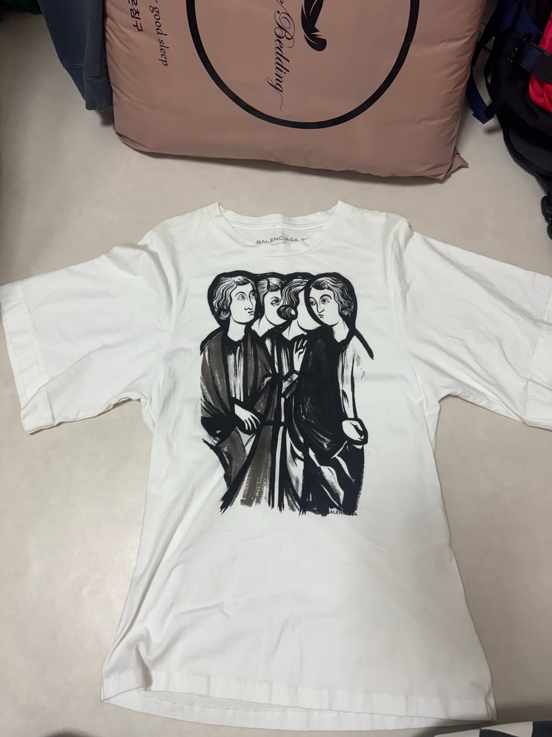 발렌시아가 2012 프린팅 반팔 상품이미지1