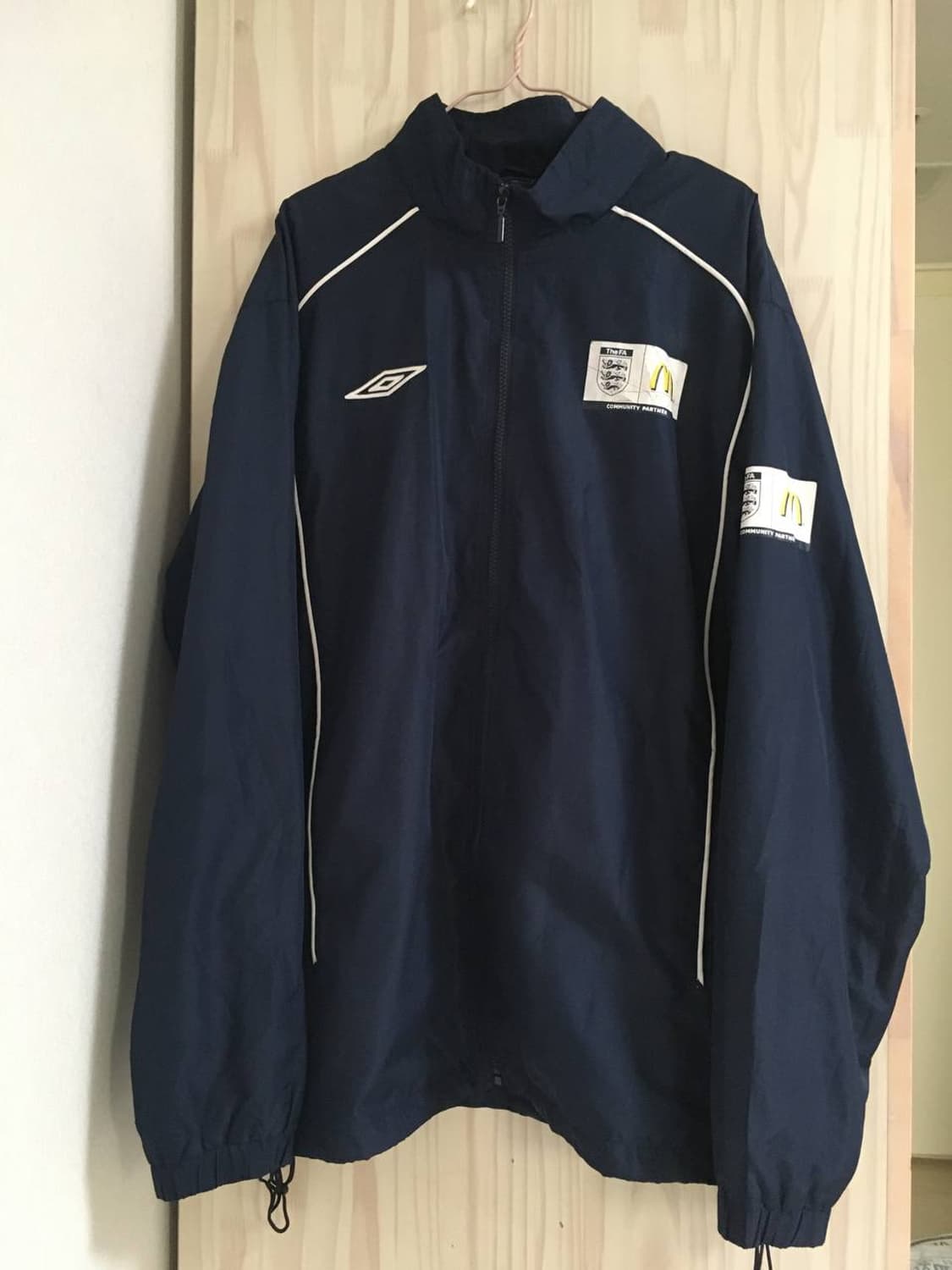 빈티지 잉글랜드 엄브로 트랙수트 90s 올드스쿨 바람막이 상품이미지1