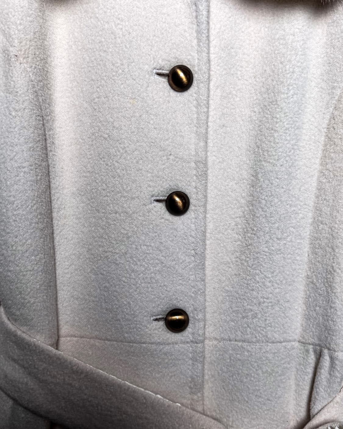 COMME ÇA ISM – Fur Collar Long Coat 상품이미지4