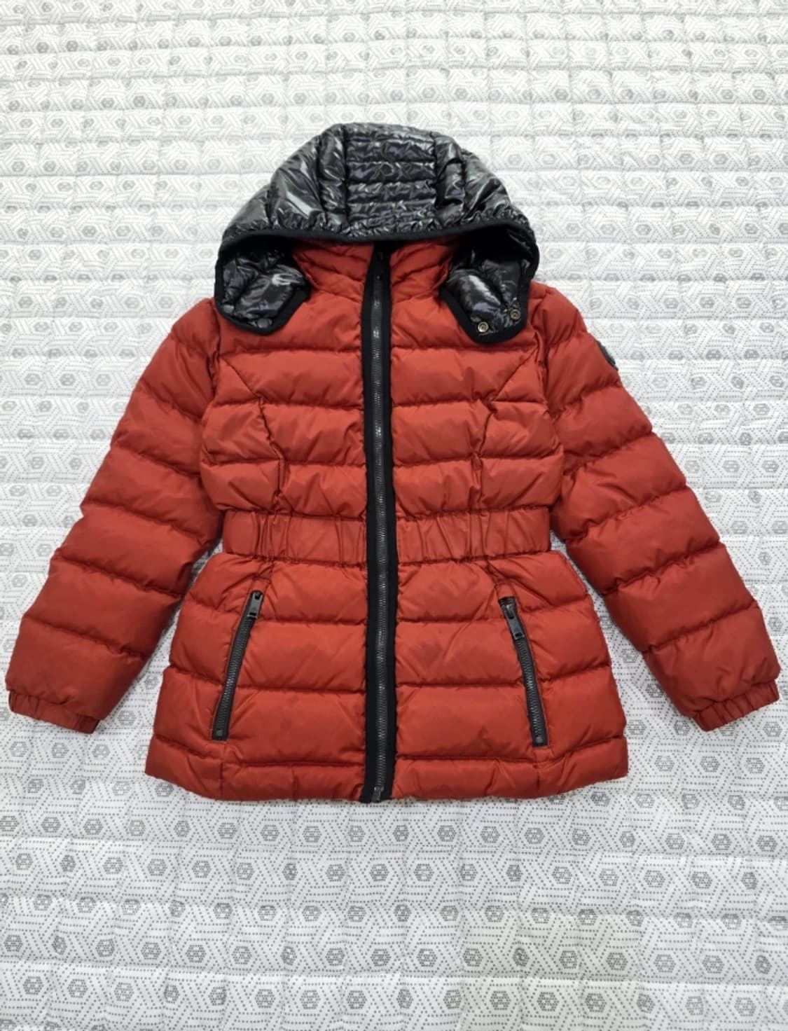 무스너클 키즈 4~6세 패딩 S/P 오렌지 상품이미지3