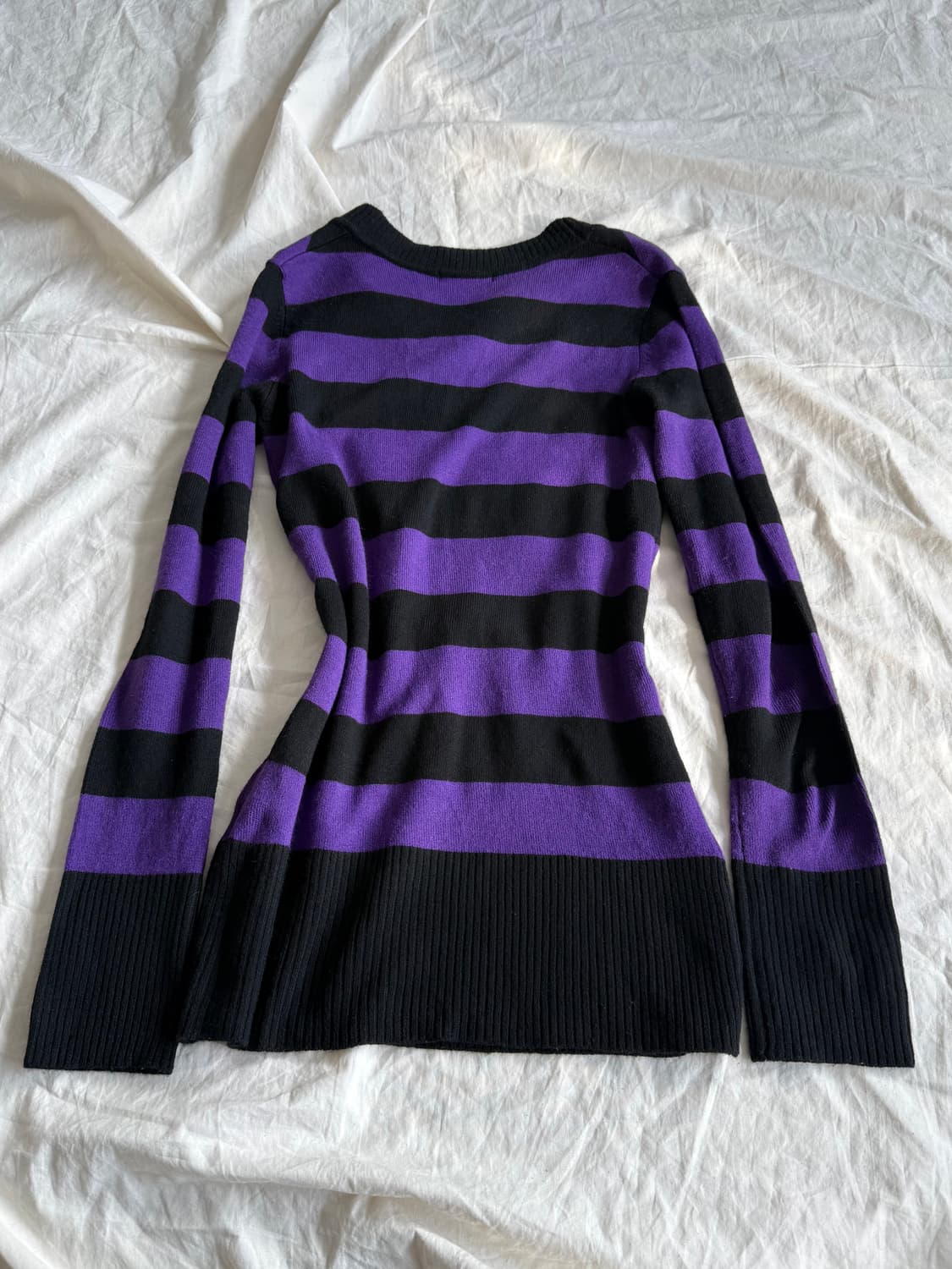 나나 펑크 펑투케 단가라 딱붙 니트 원피스 상품이미지6