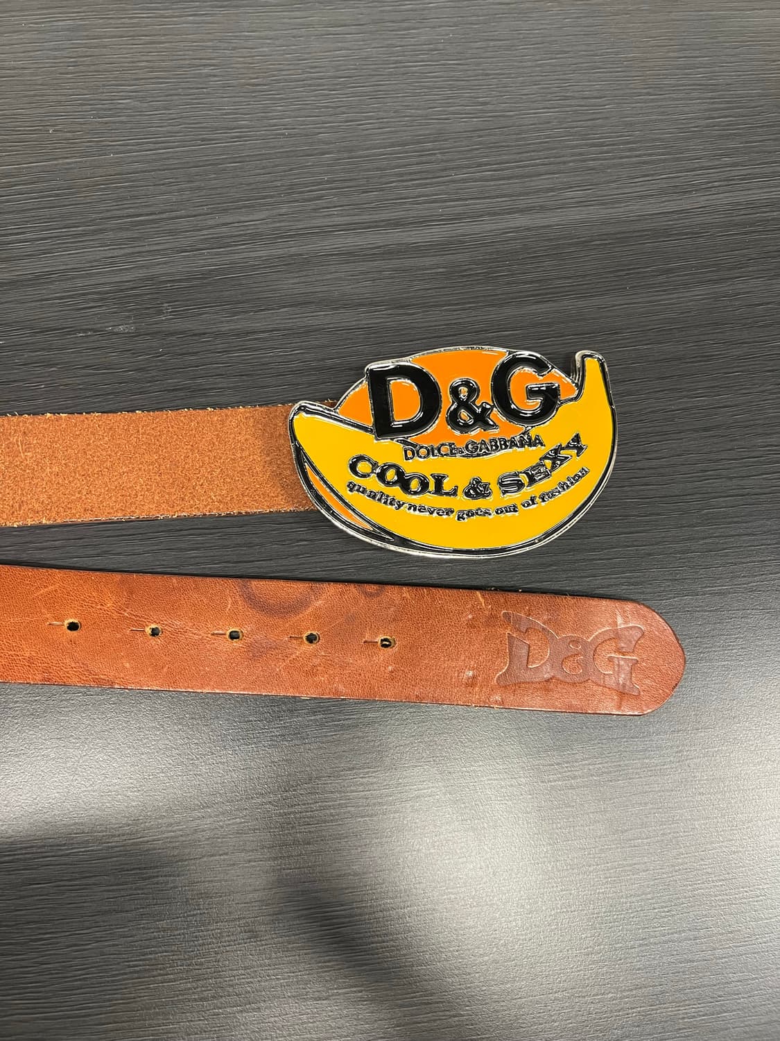 D&G 돌체앤가바나 쿨&섹시 바나나 벨트 상품이미지4