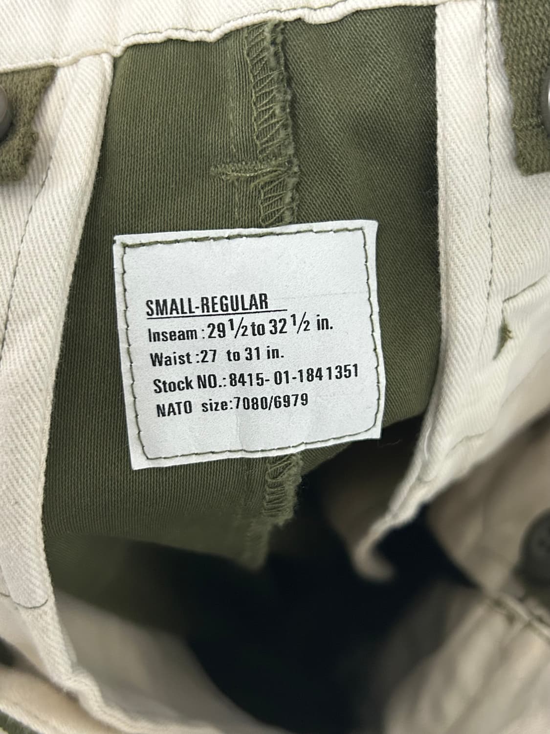 Ymclky - US M65 Field Pants - Olive - s 상품이미지3