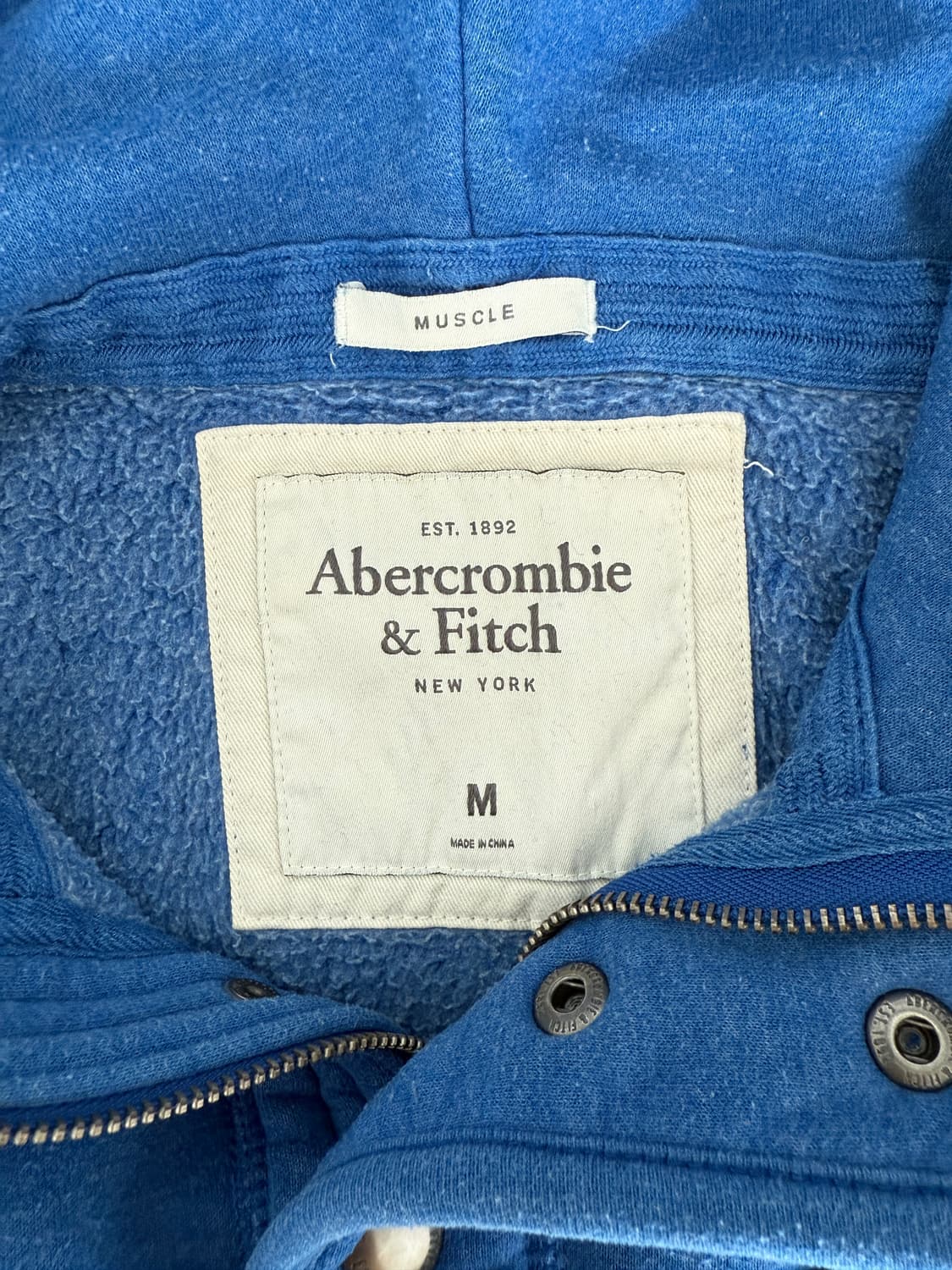 아베크롬비(Abercrombie & Fitch) 버튼하프 후드 상품이미지7