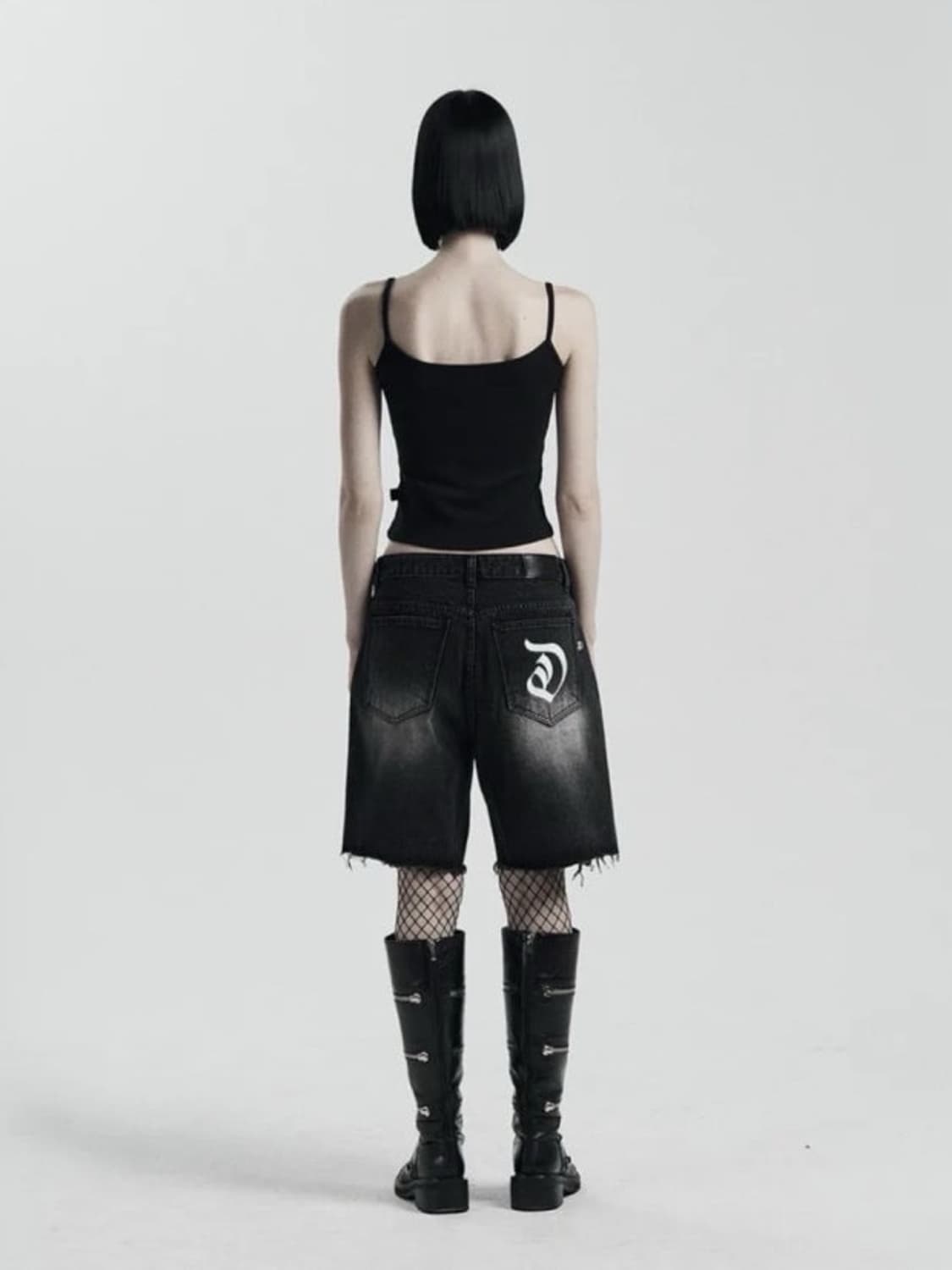 오도어 데님 버뮤다 팬츠 상품이미지2