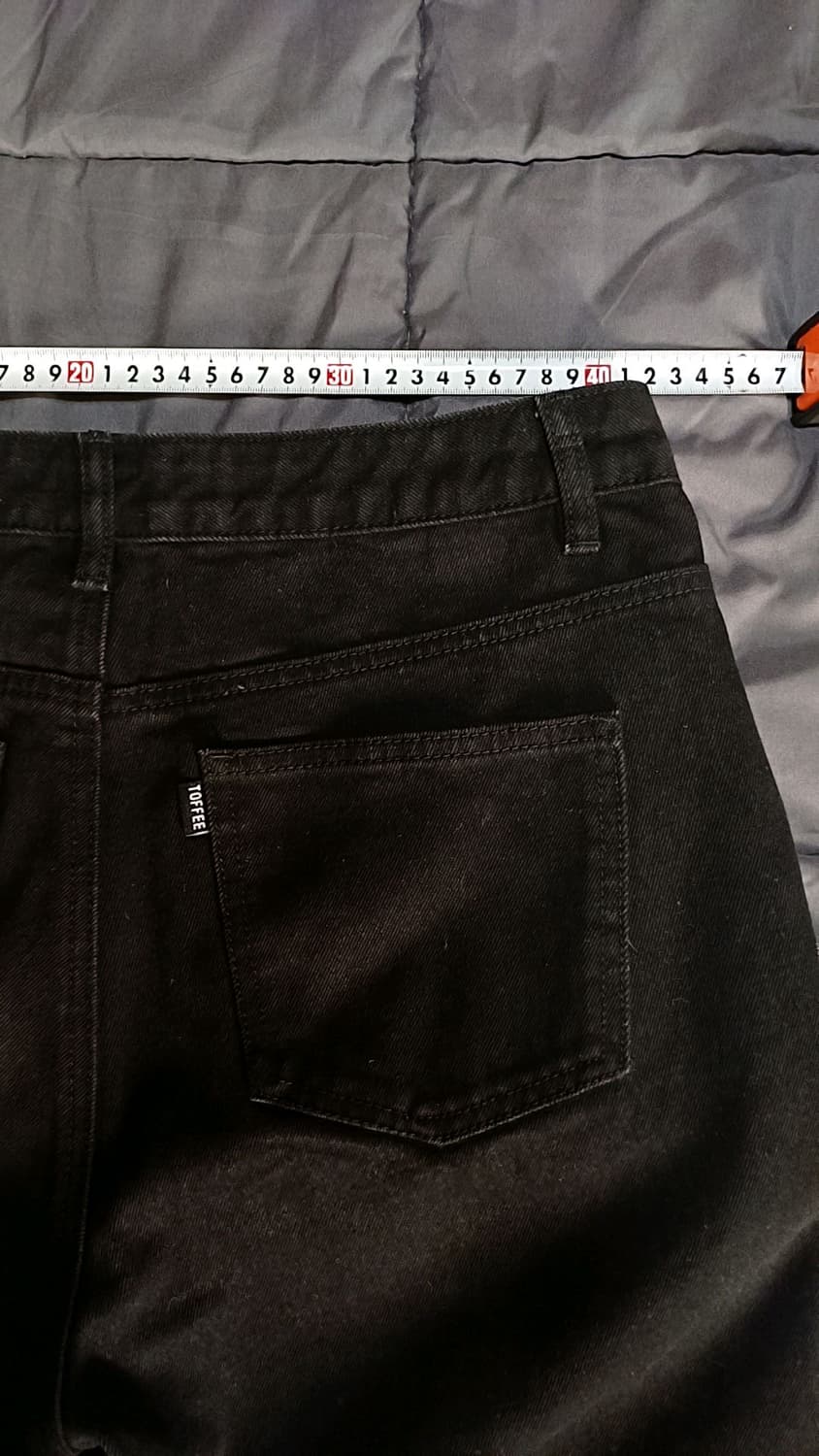 토피 블랙진 33인치 기장107 상품이미지6