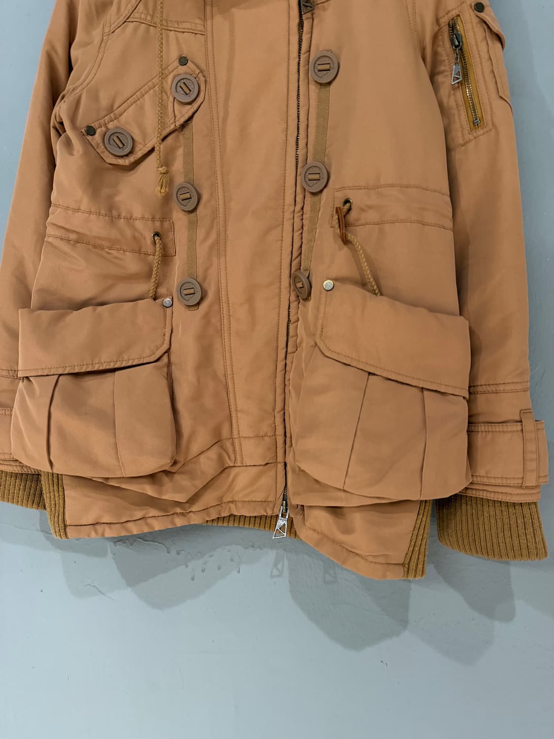 Spiral girl button high-neck jumper 상품이미지8