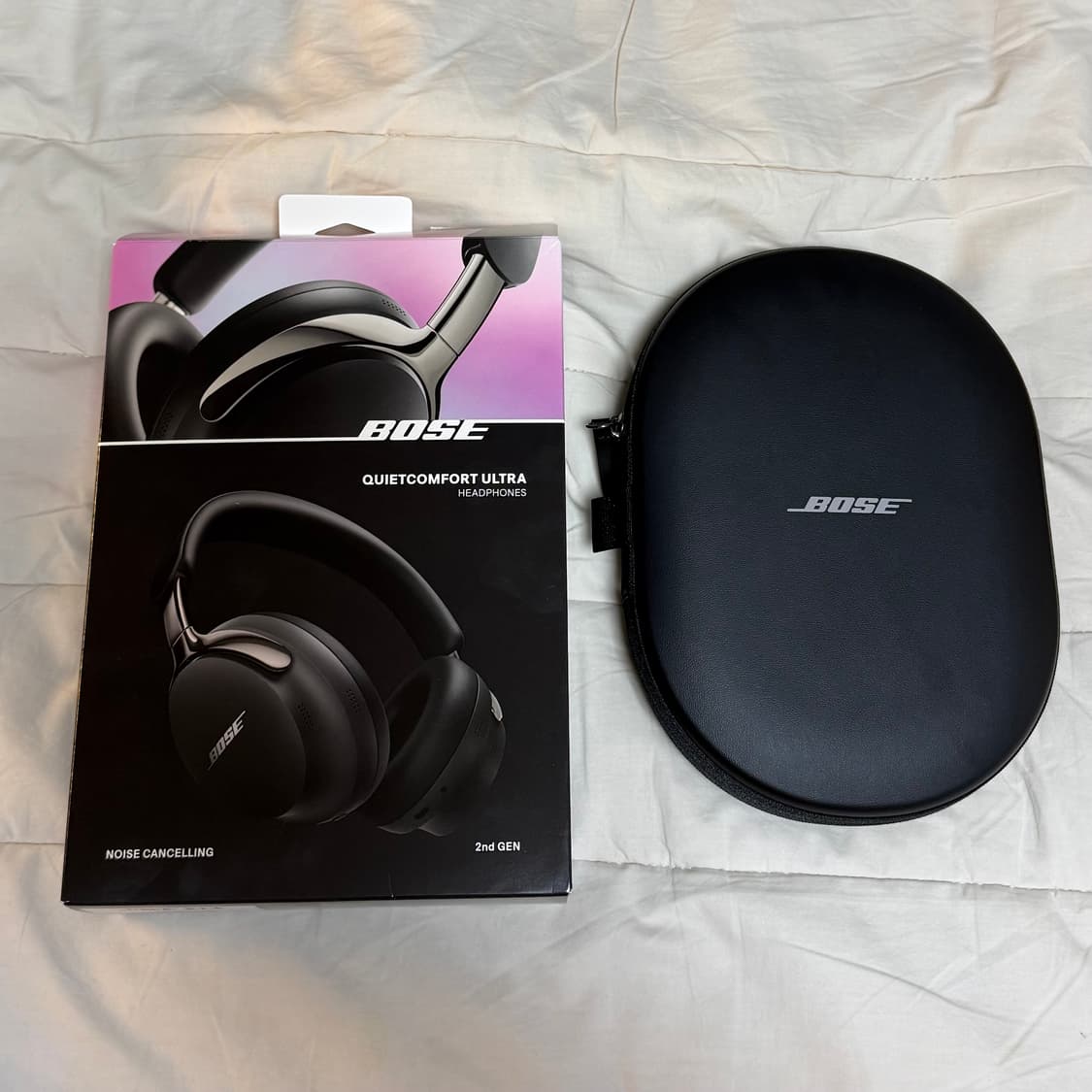 (새상품) 보스 QC울트라 2세대 블랙 헤드셋/오늘만45 상품이미지3