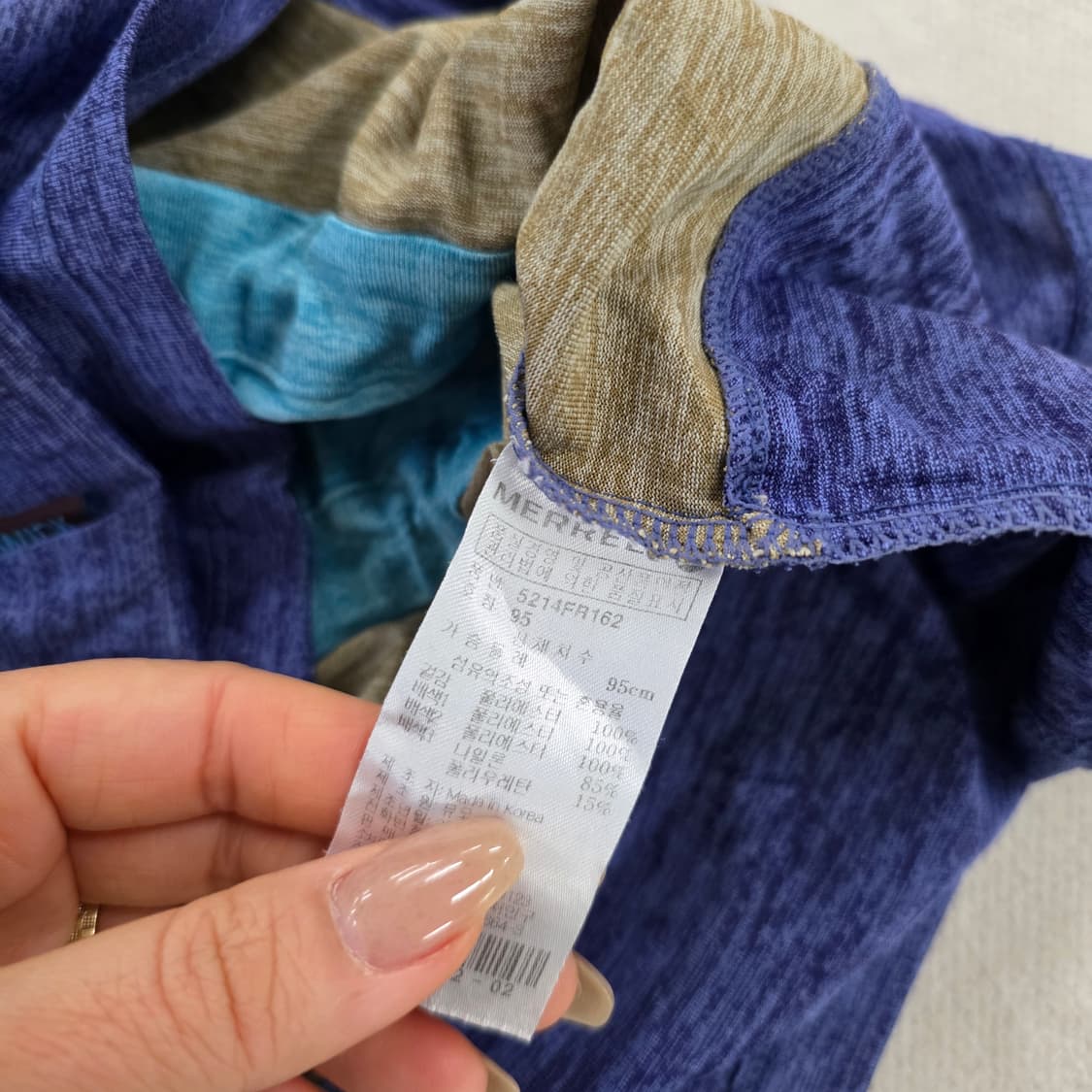 [95] 머렐 레이어드 롱 후드 집업 티0219J 상품이미지4