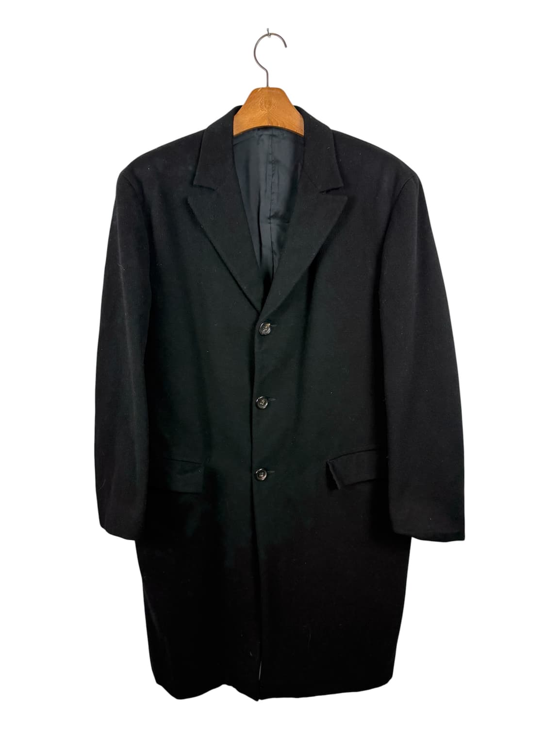 JIL SANDER 질샌더 블랙 캐시미어 모직코트 52 상품이미지1