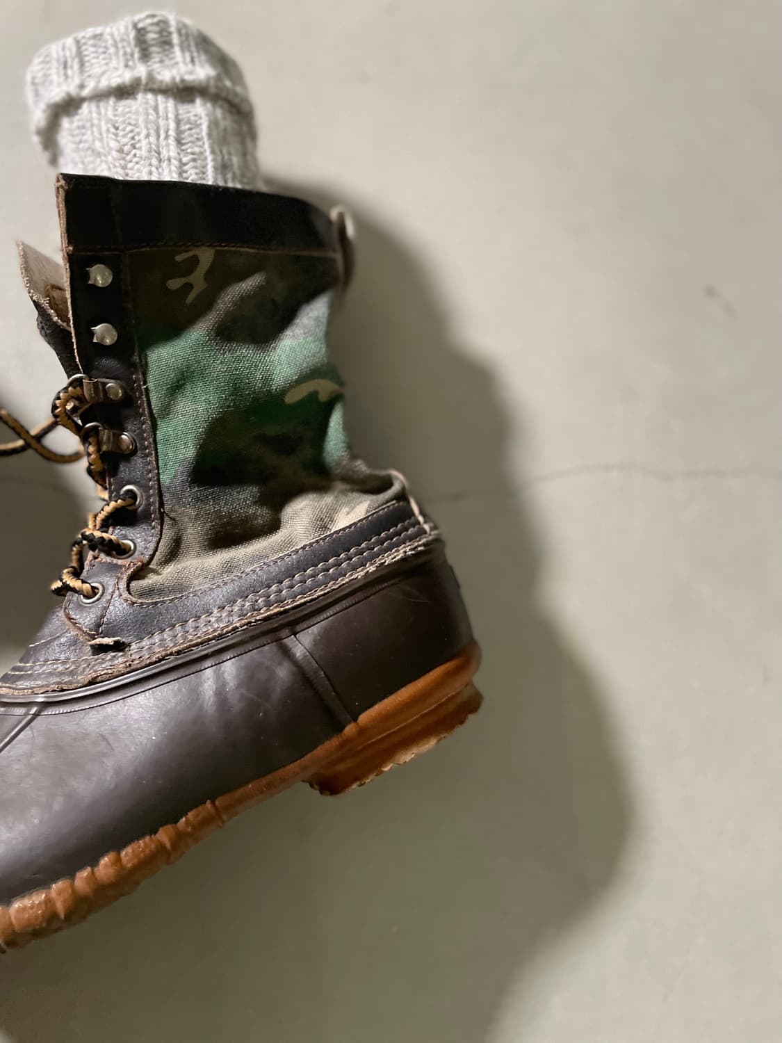 카벨라스 90‘s Vintage Camo Duck Boots 상품이미지5