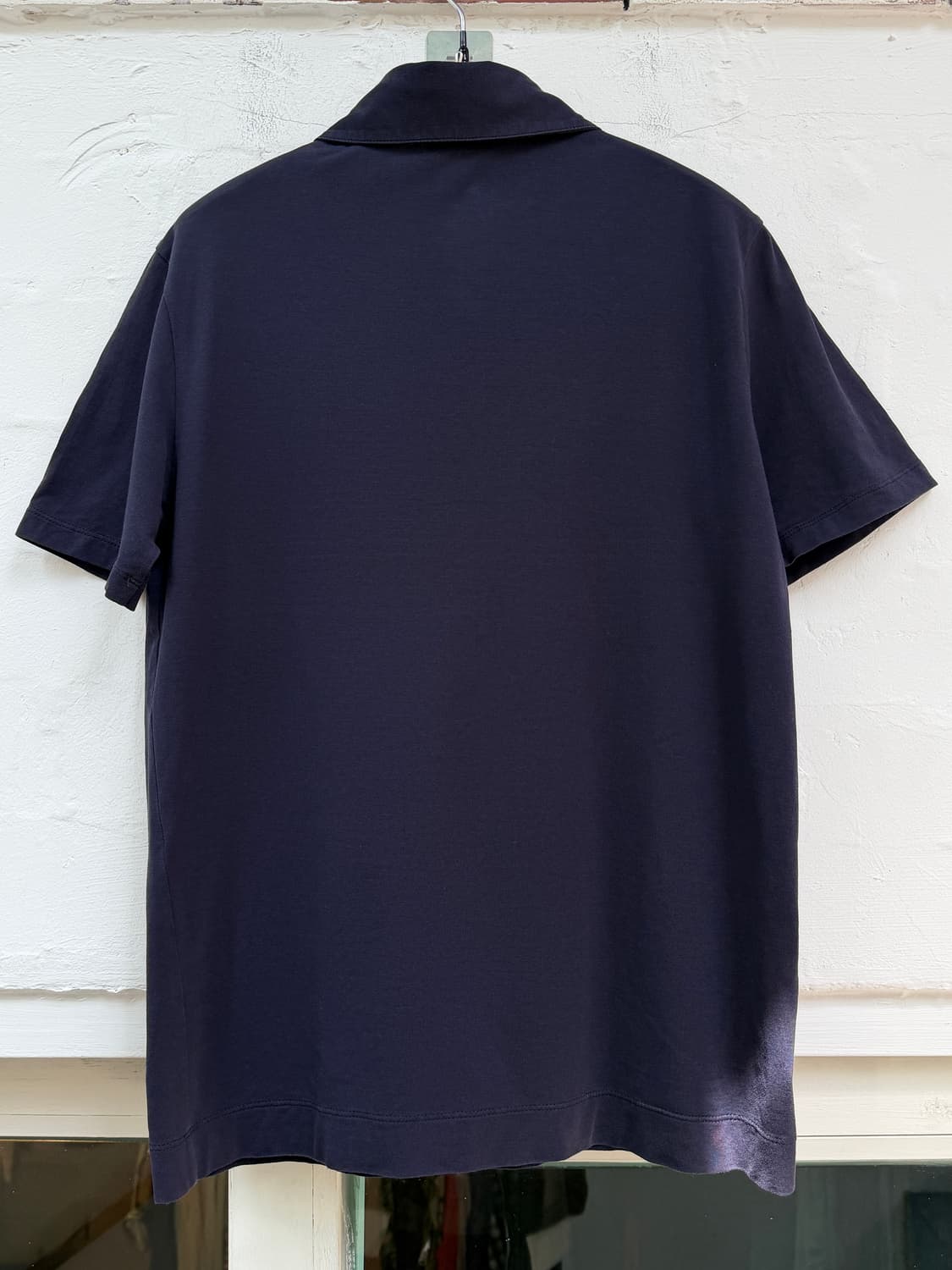 Cruciani 크루치아니 네이비 카라 반팔티 48 상품이미지7