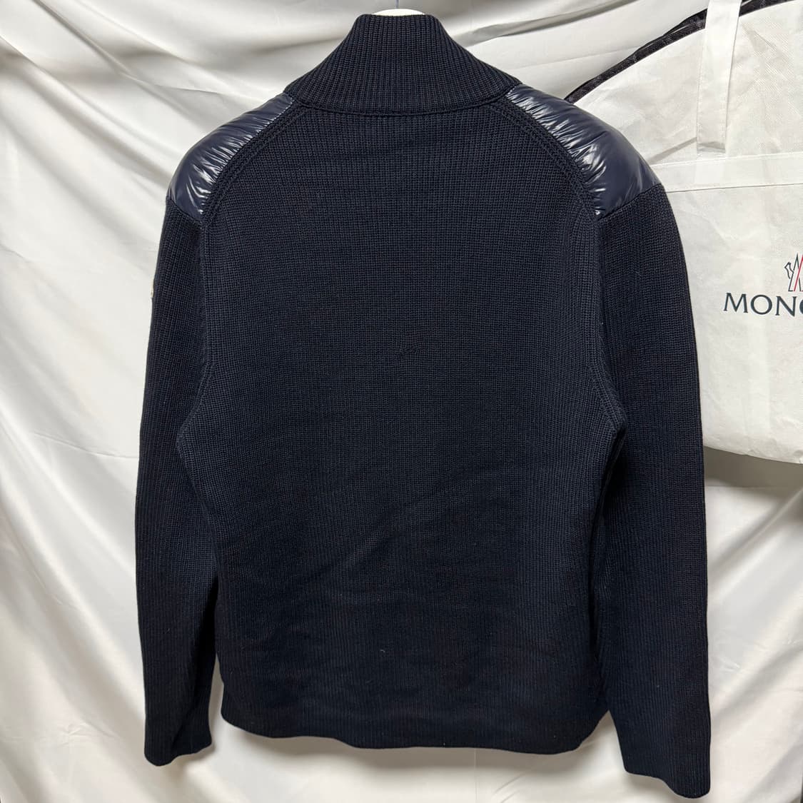 [S+급/2XL] 몽클레어 삼선 니트패딩 유광 마그리온 트리콧 상품이미지5