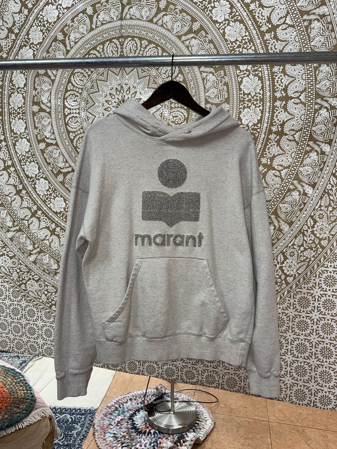 이자벨마랑 빅로고 스웻 후드티  상품이미지3