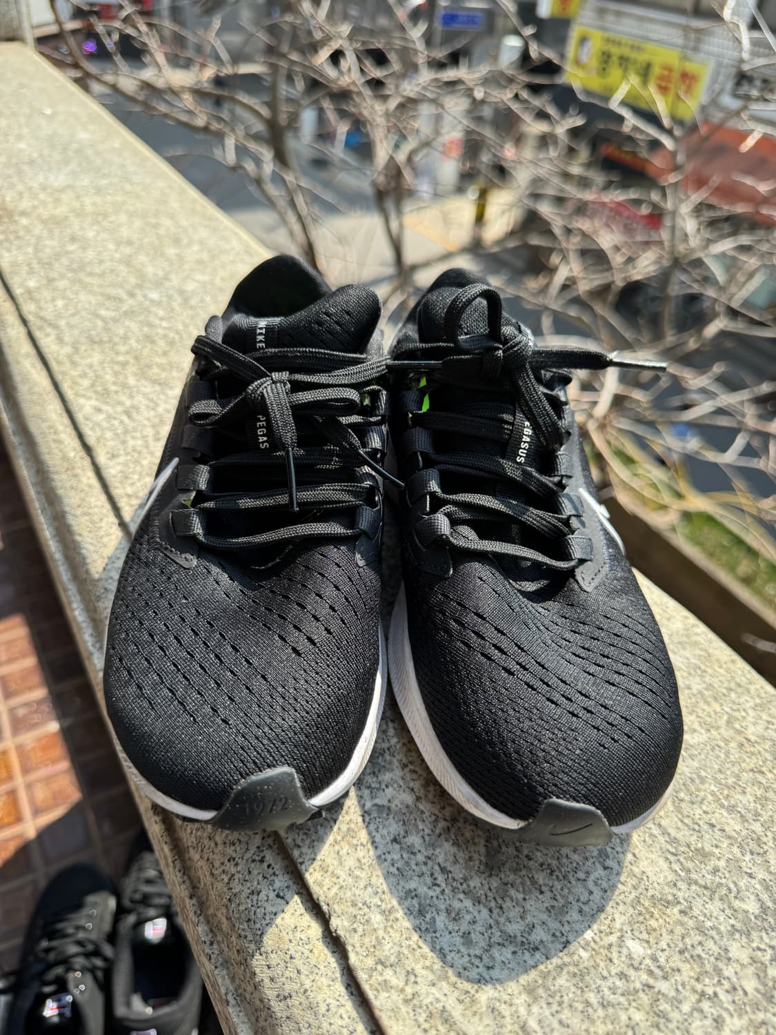 나이키 에어 줌 페가수스 38 블랙 런닝화 230mm 상품이미지4