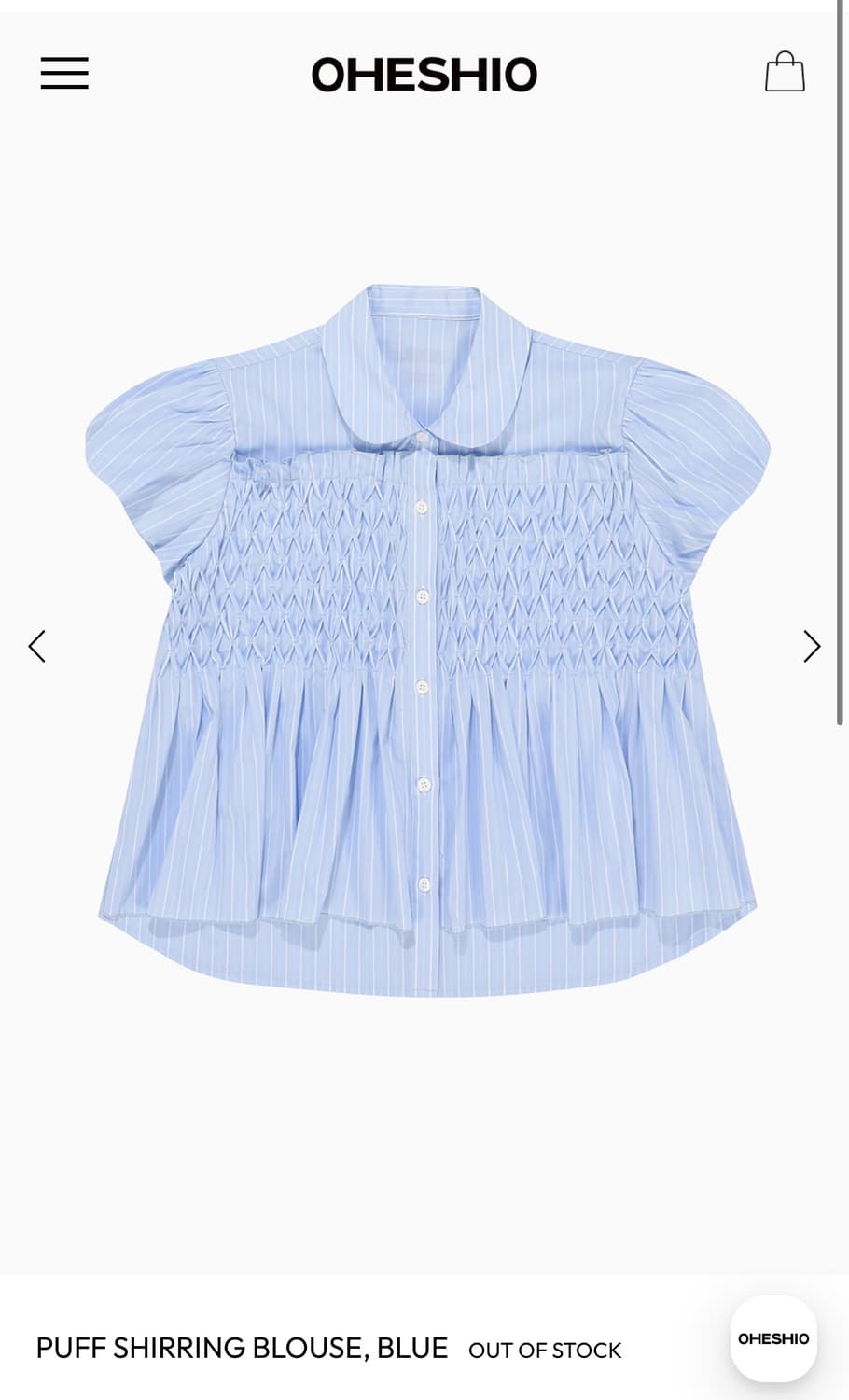 구해요)) 오헤시오 블라우스 상품이미지1