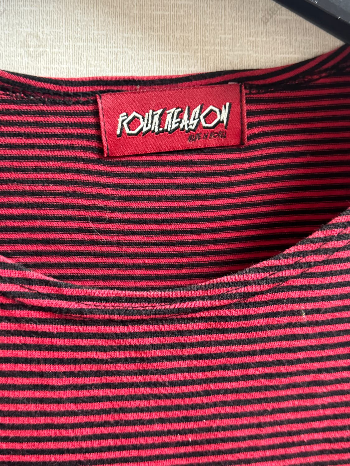 포트레이즌 스트라이프 긴팔 티셔츠 / L 상품이미지3