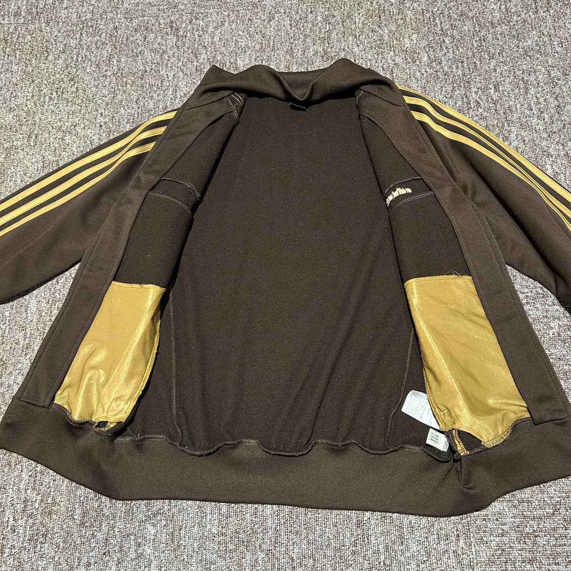 M) 아디다스 유니크 파이어버드 브라운 져지 트랙탑  상품이미지6