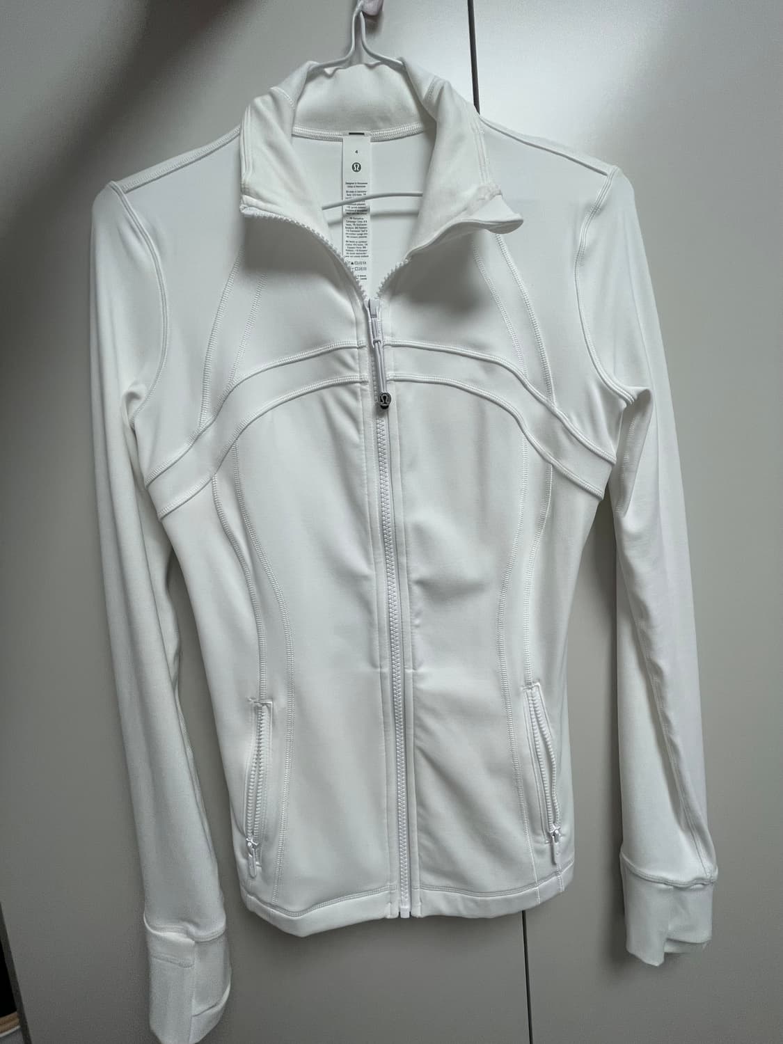룰루레몬 디파인 자켓 화이트 4사이즈 상품이미지1